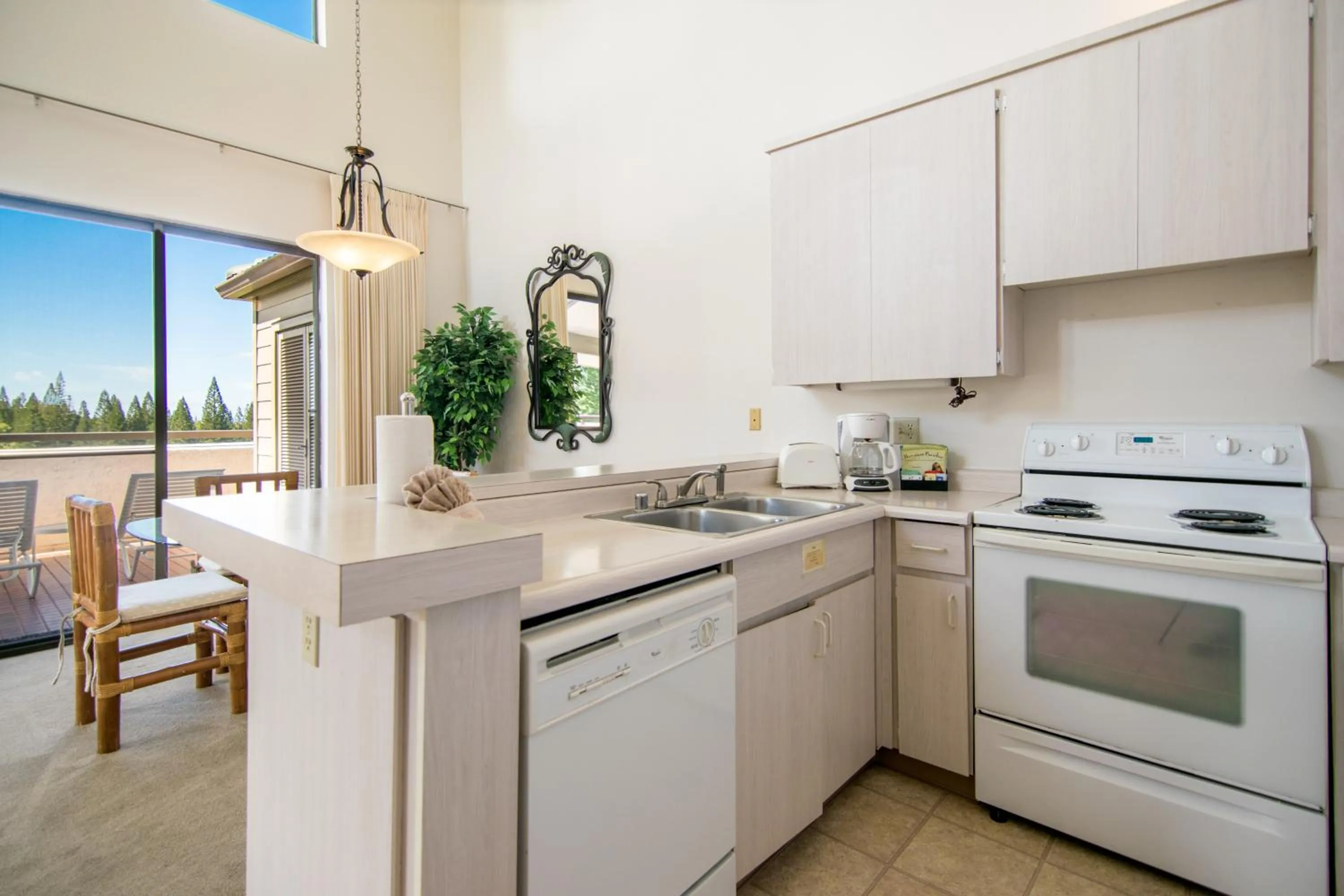 Kitchen or kitchenette in Kapalua Villas Maui