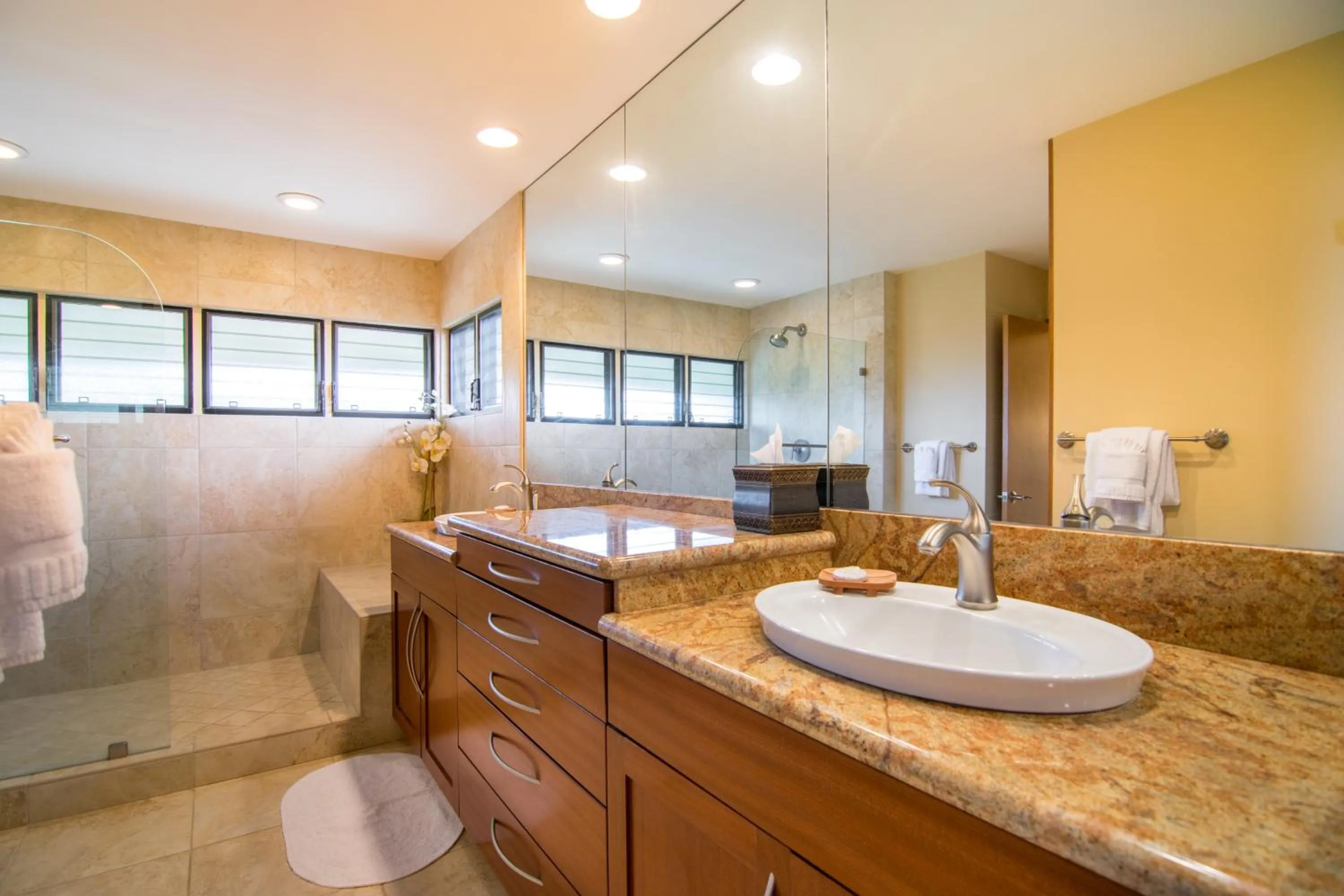 Shower in Kapalua Villas Maui