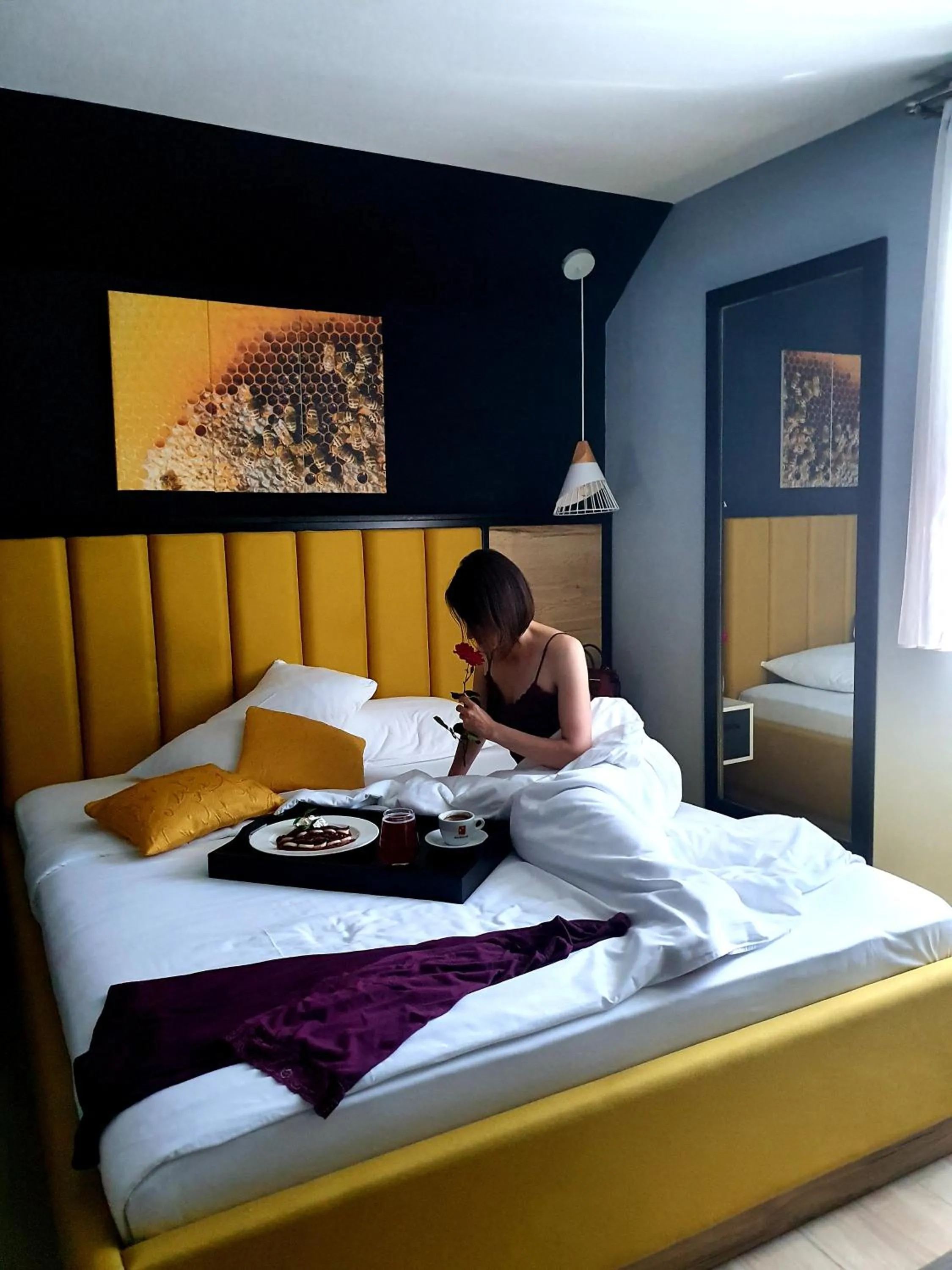 Bed in Dream House Hotel & Spa