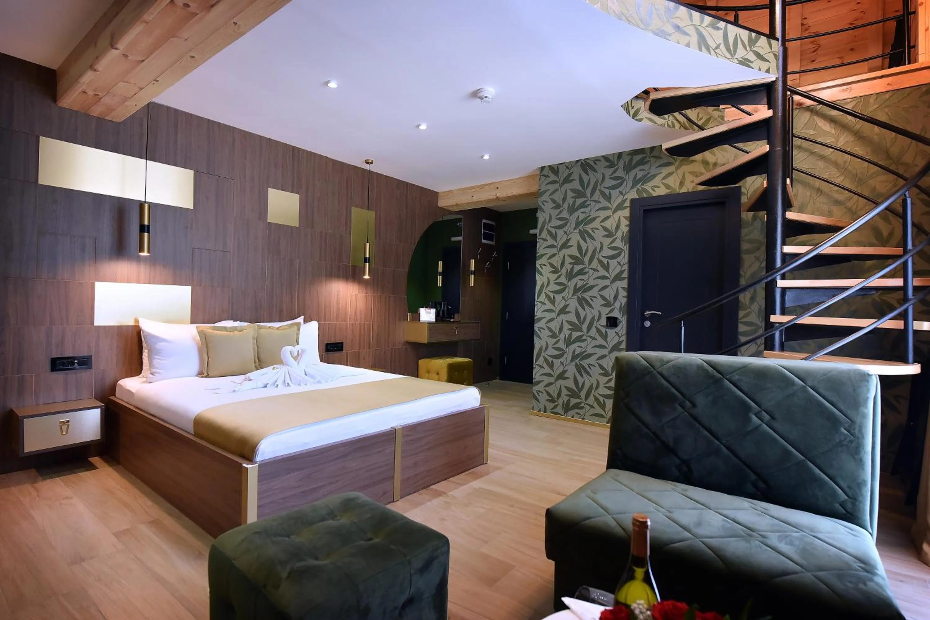Bed in Dream House Hotel & Spa