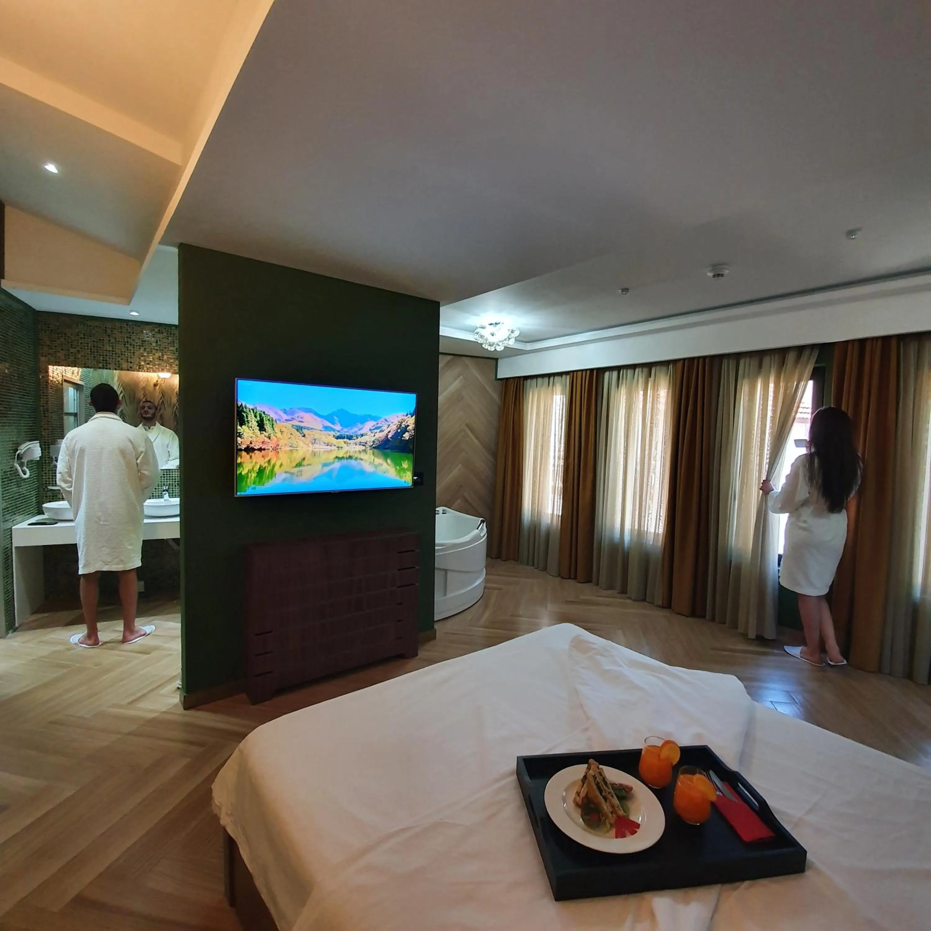 Bed in Dream House Hotel & Spa