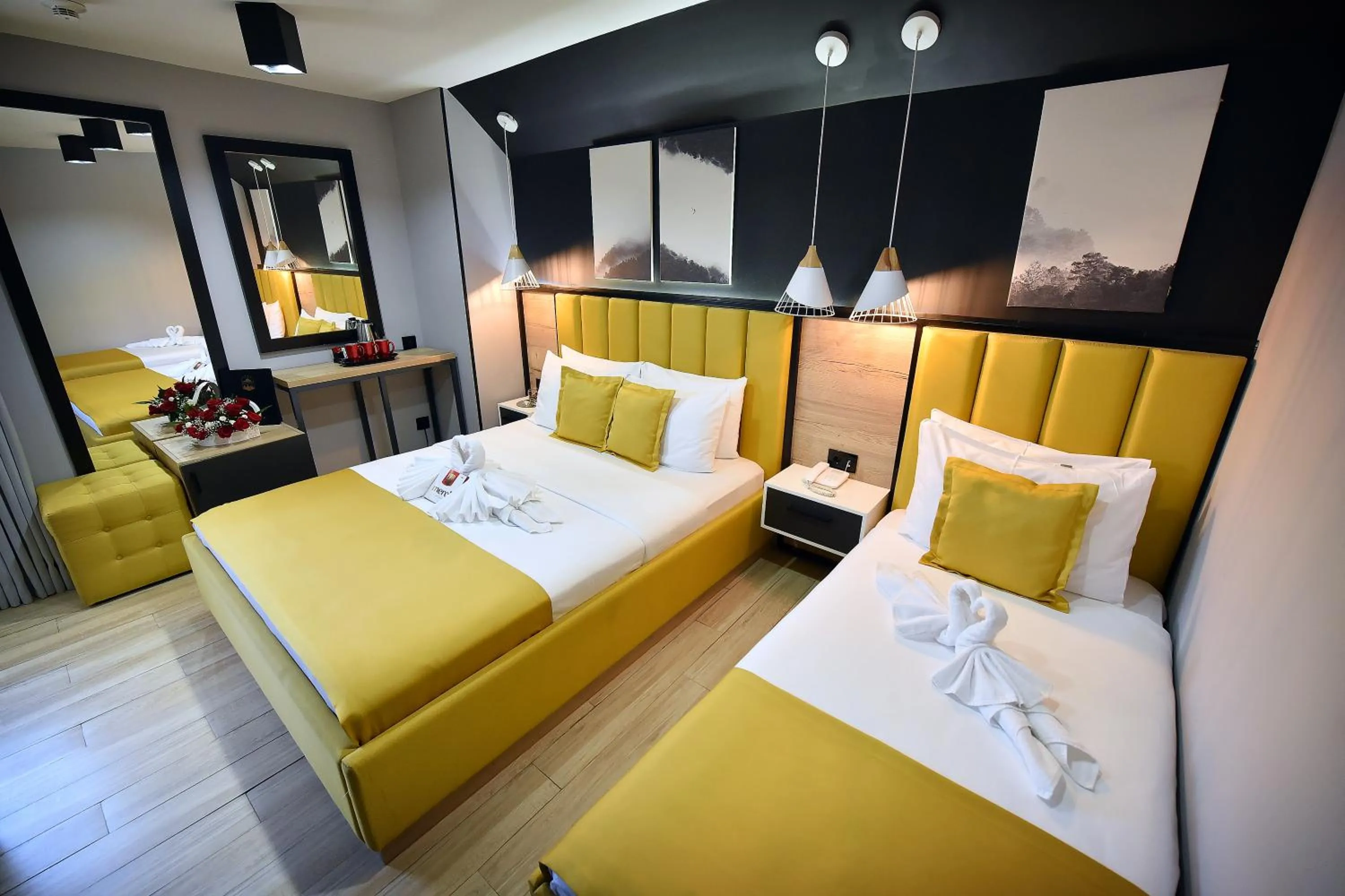 Bed in Dream House Hotel & Spa