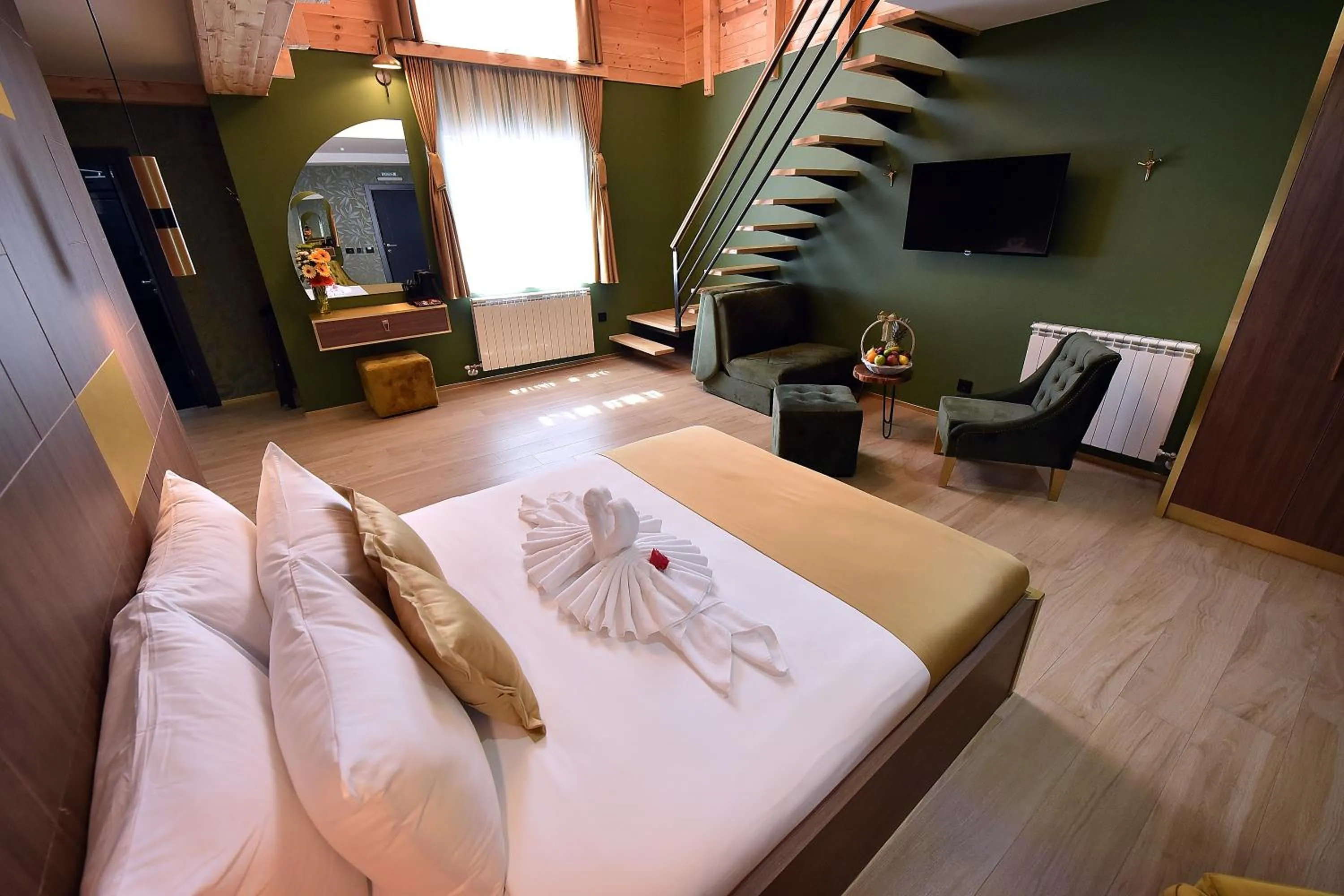 Bed in Dream House Hotel & Spa