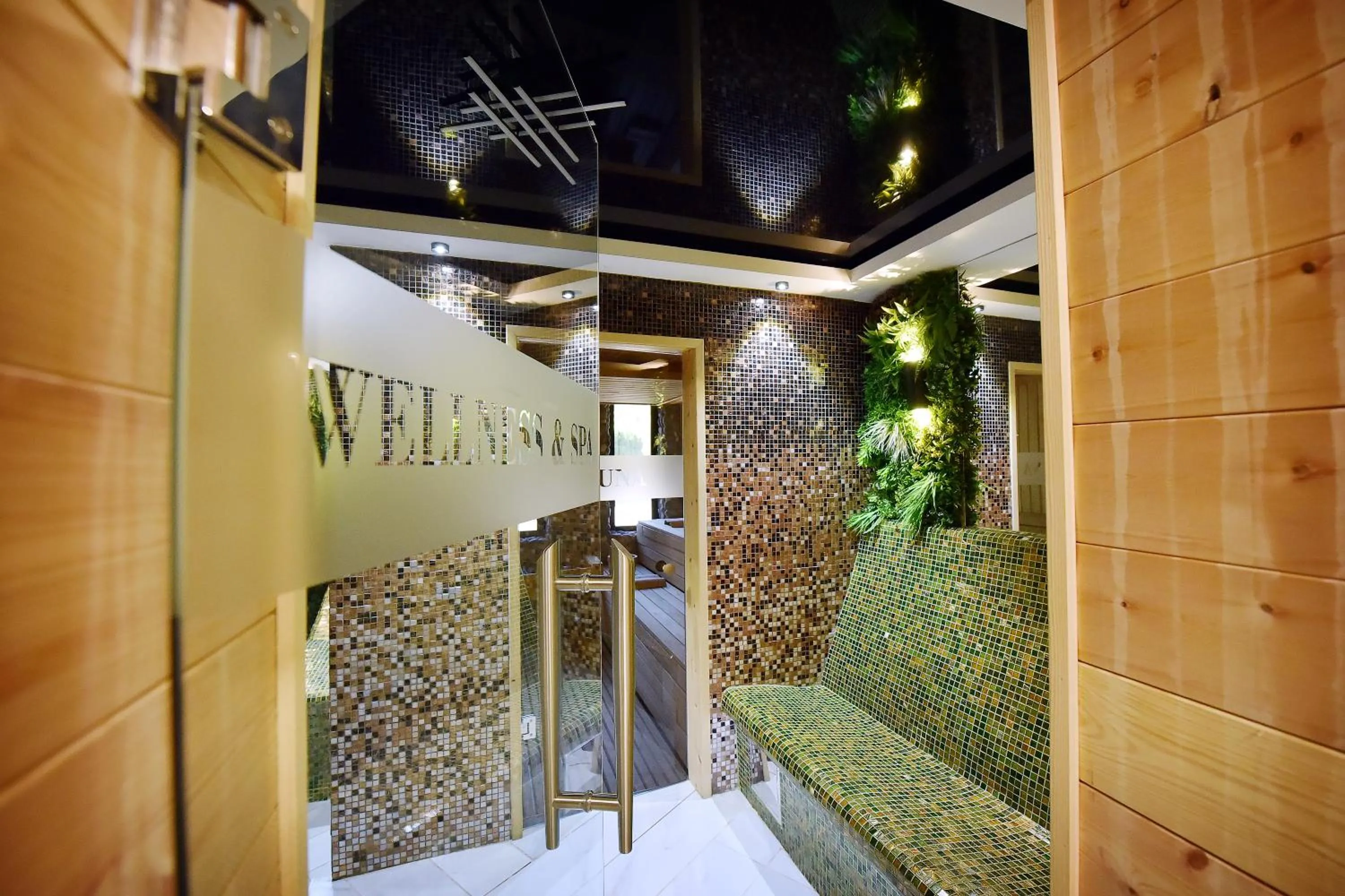 Sauna in Dream House Hotel & Spa