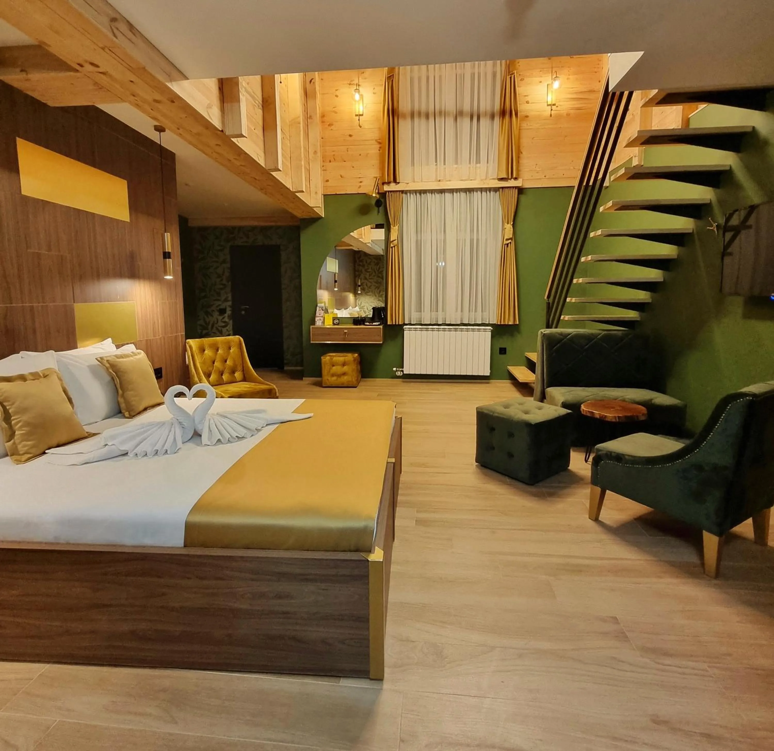 Bed in Dream House Hotel & Spa