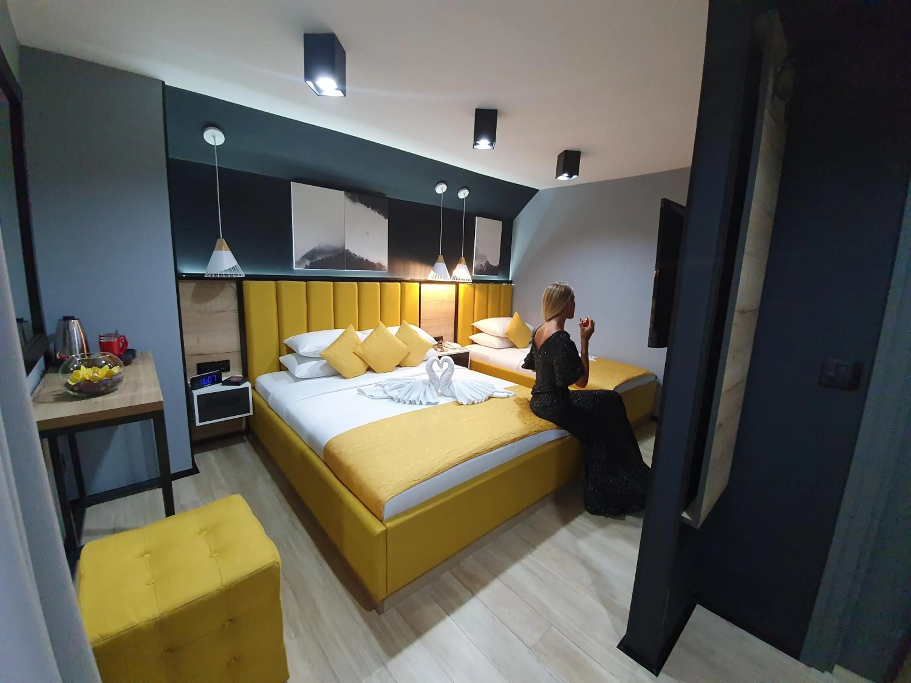 Bed in Dream House Hotel & Spa