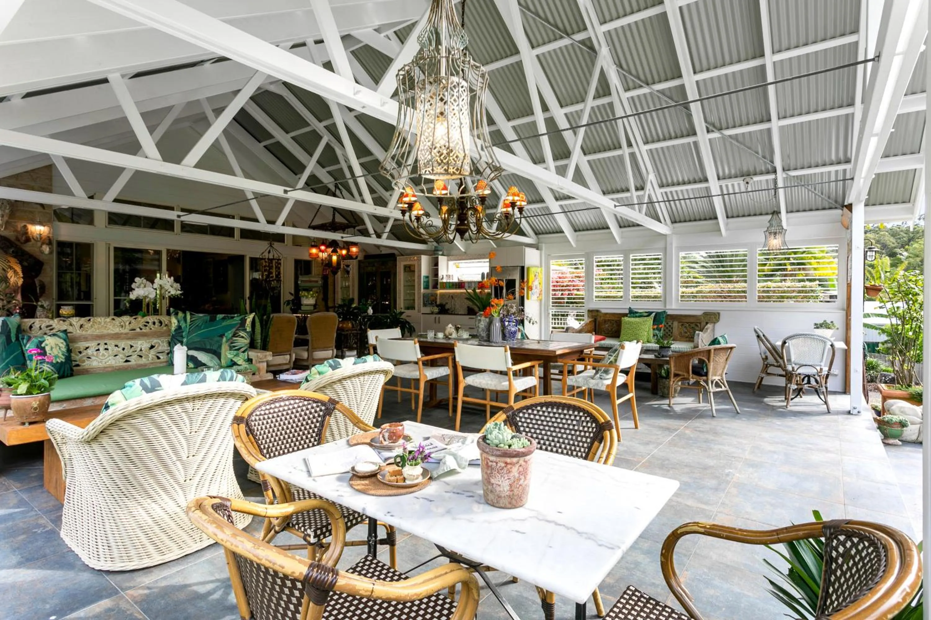 Balcony/Terrace in Noosa Valley Manor B&B