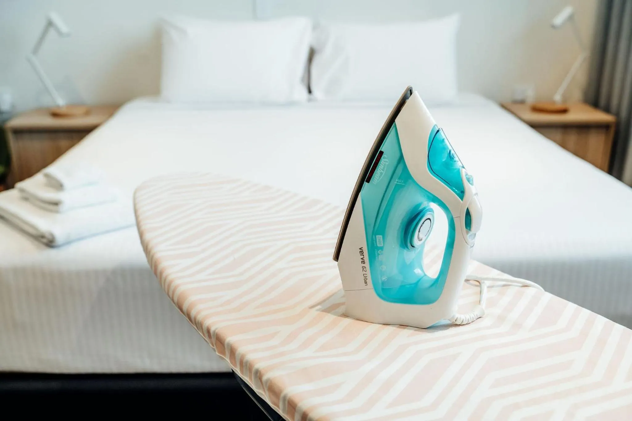 flat iron, Bed in Mary MacKillop Place