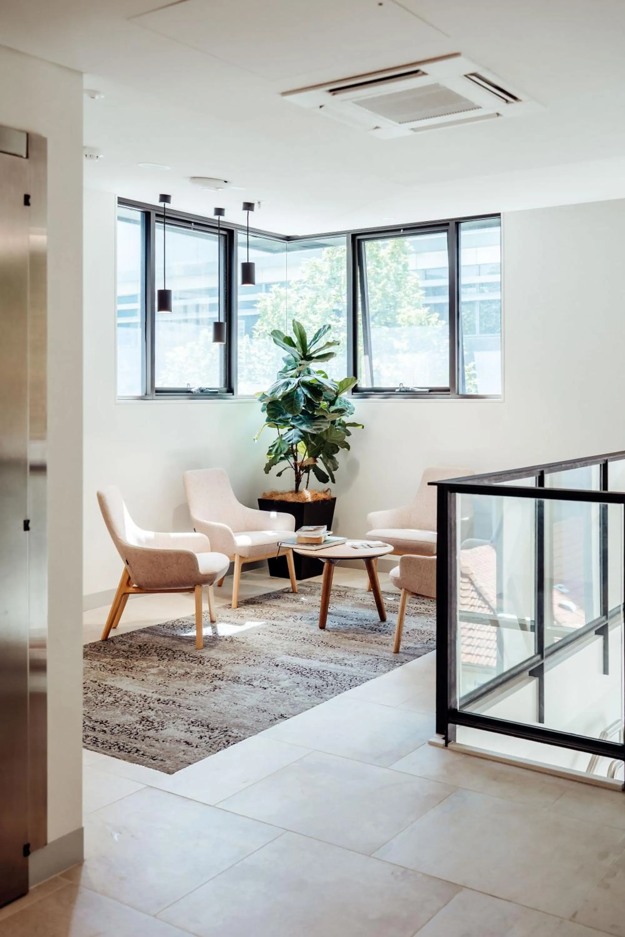 Seating area in Mary MacKillop Place