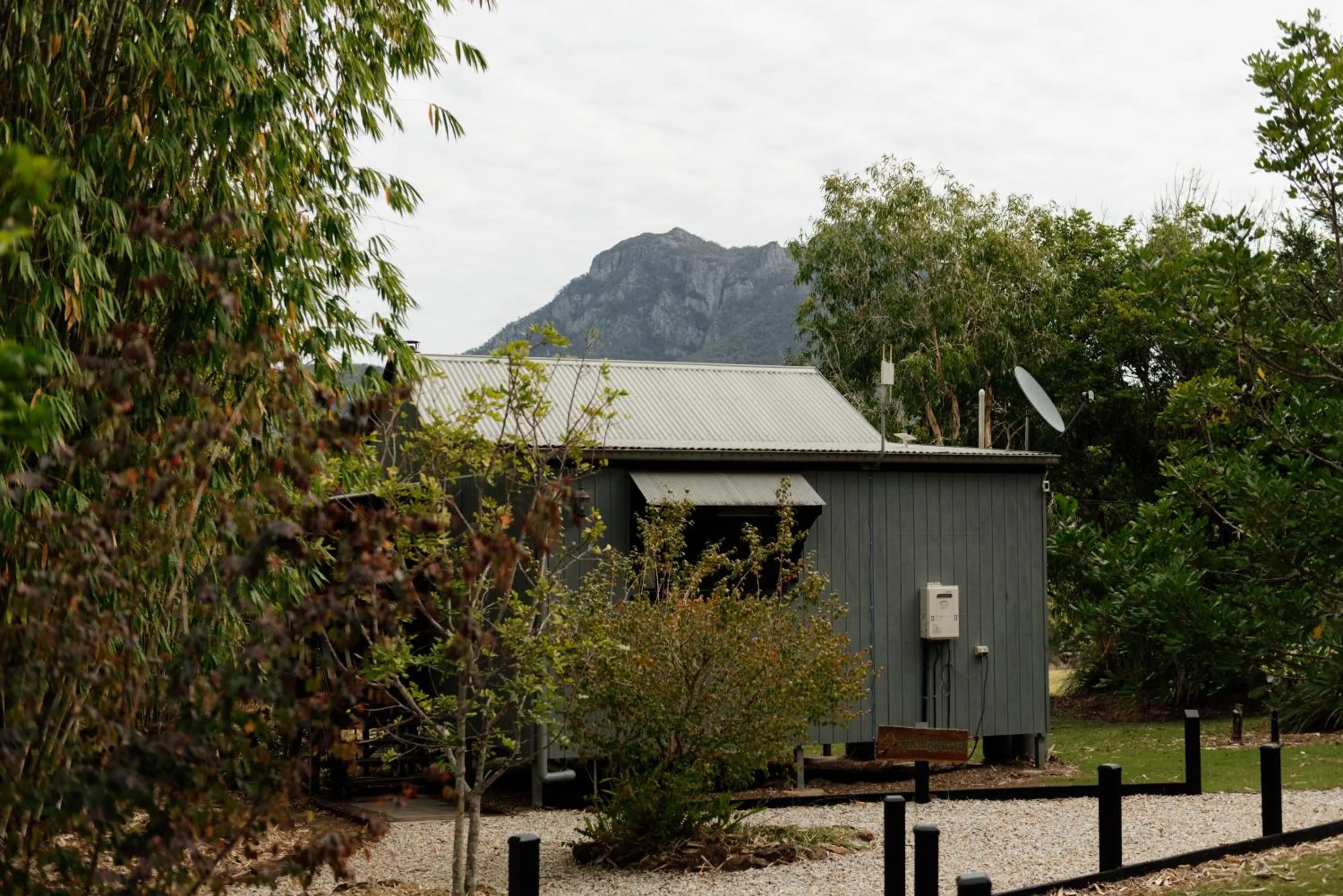 Property building in Tuckeroo Cottages & Gardens - Blue Wren & Kookaburra