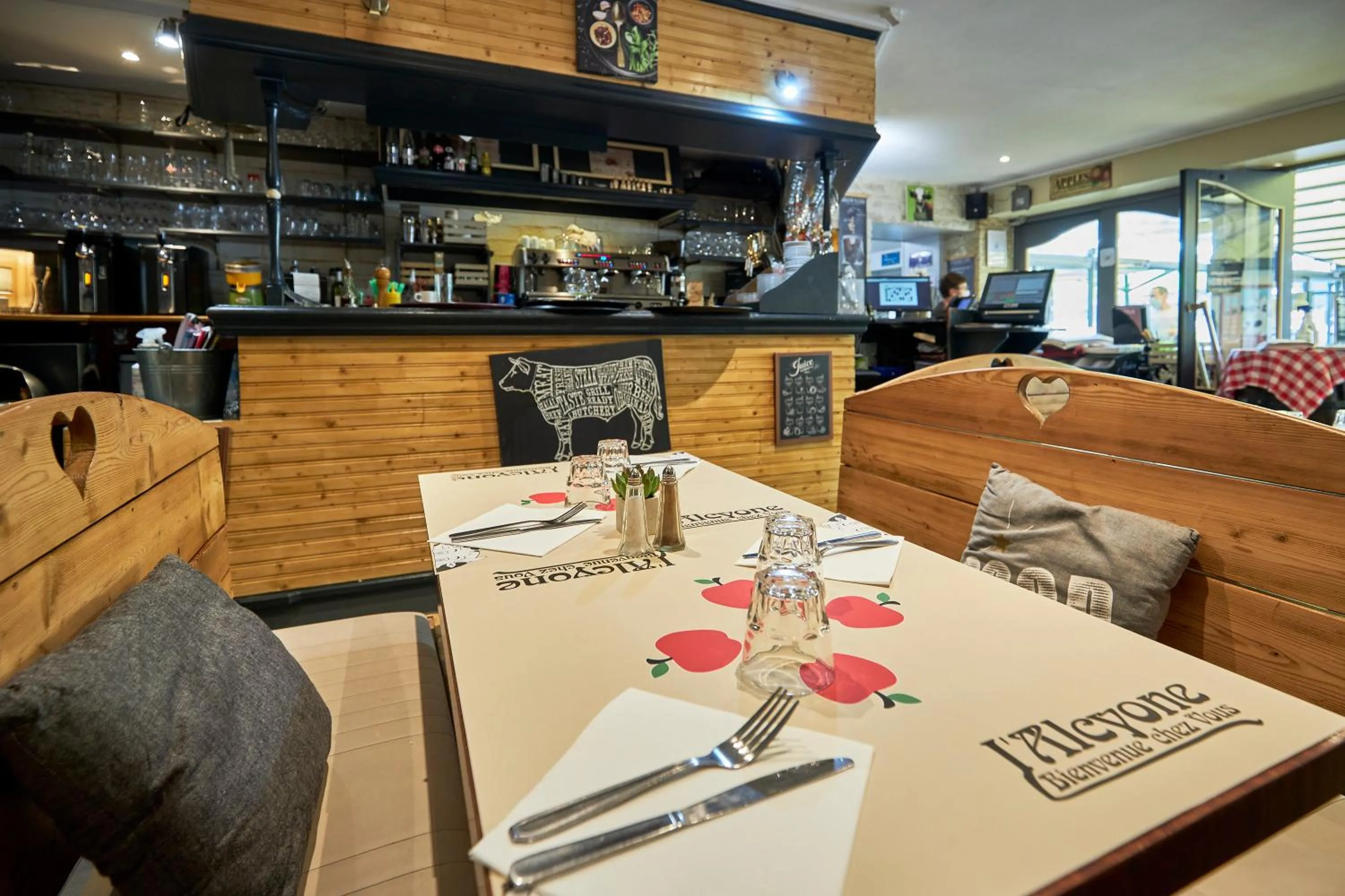 Lounge or bar in La villa des souhaits