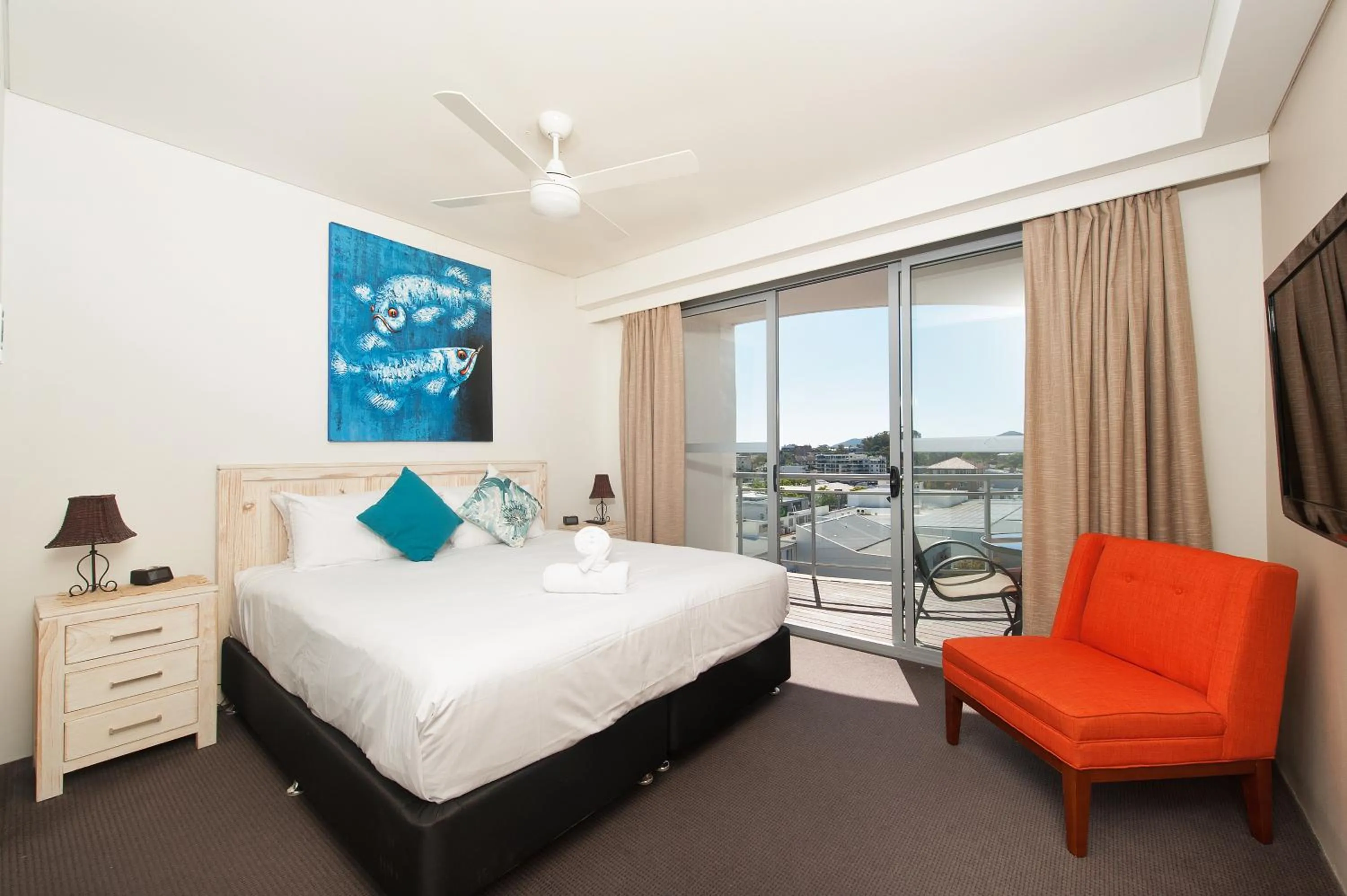 Bed in Cote D'Azur Resort