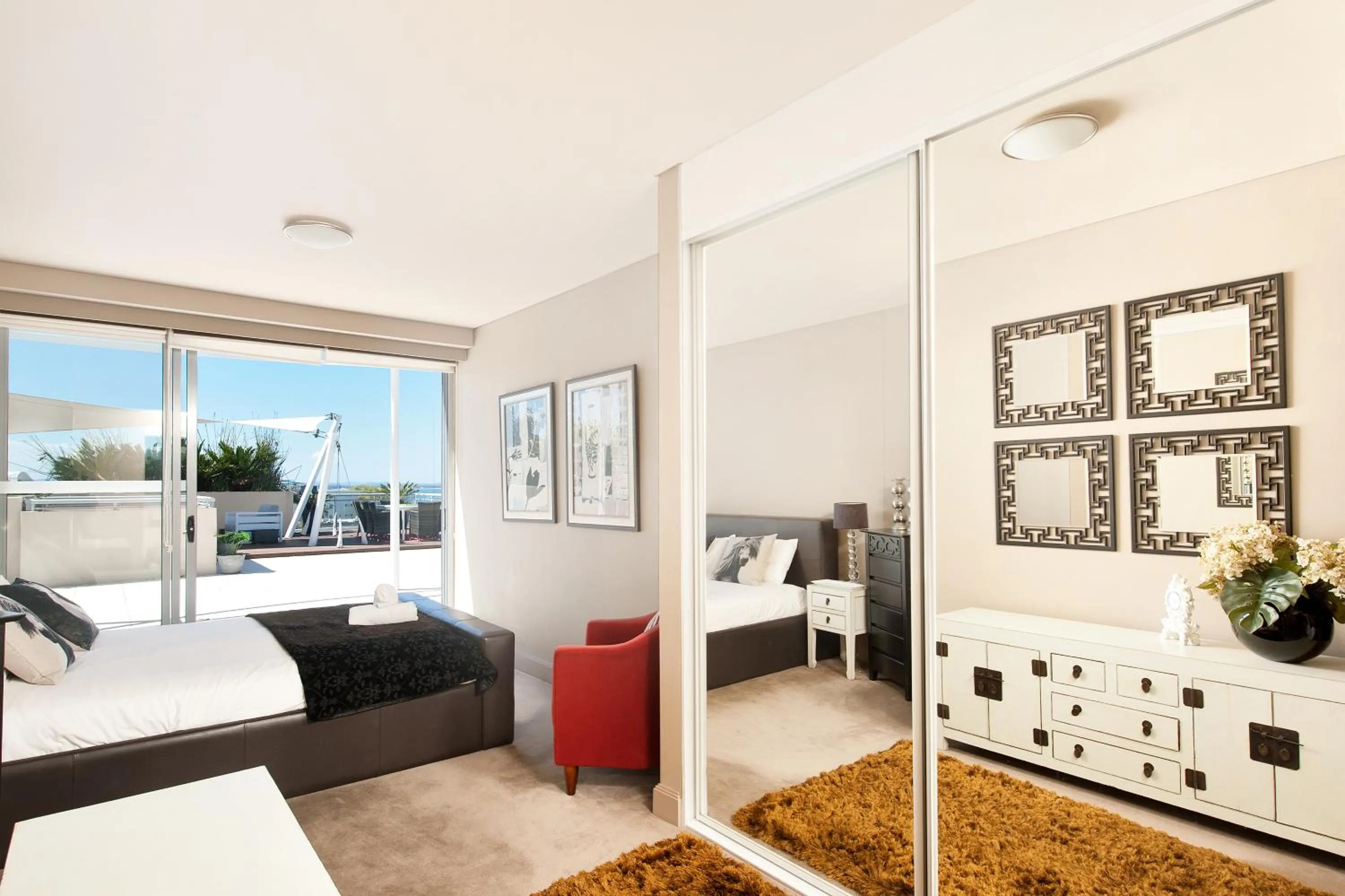 Bed in Cote D'Azur Resort