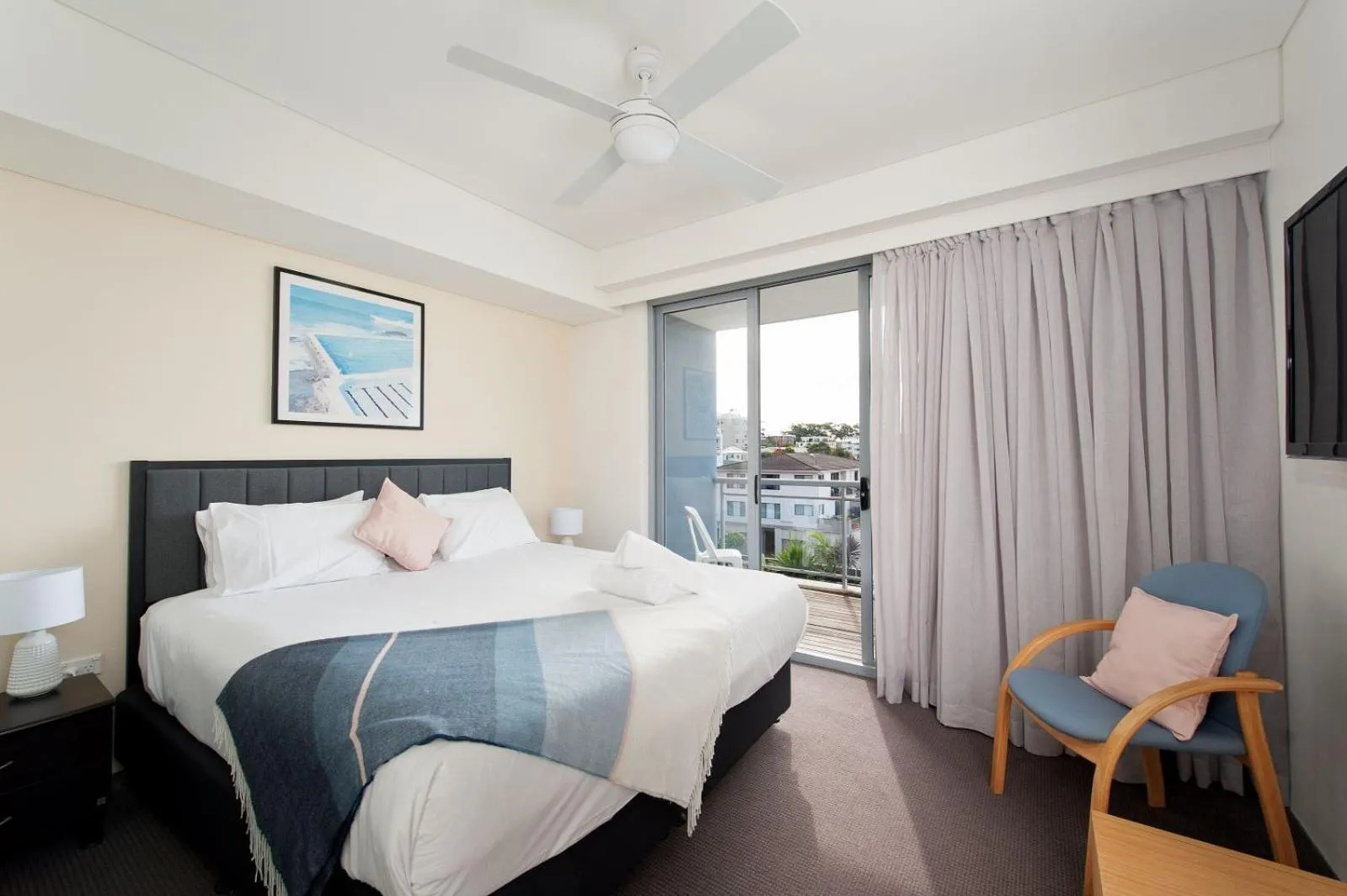 Bed in Cote D'Azur Resort