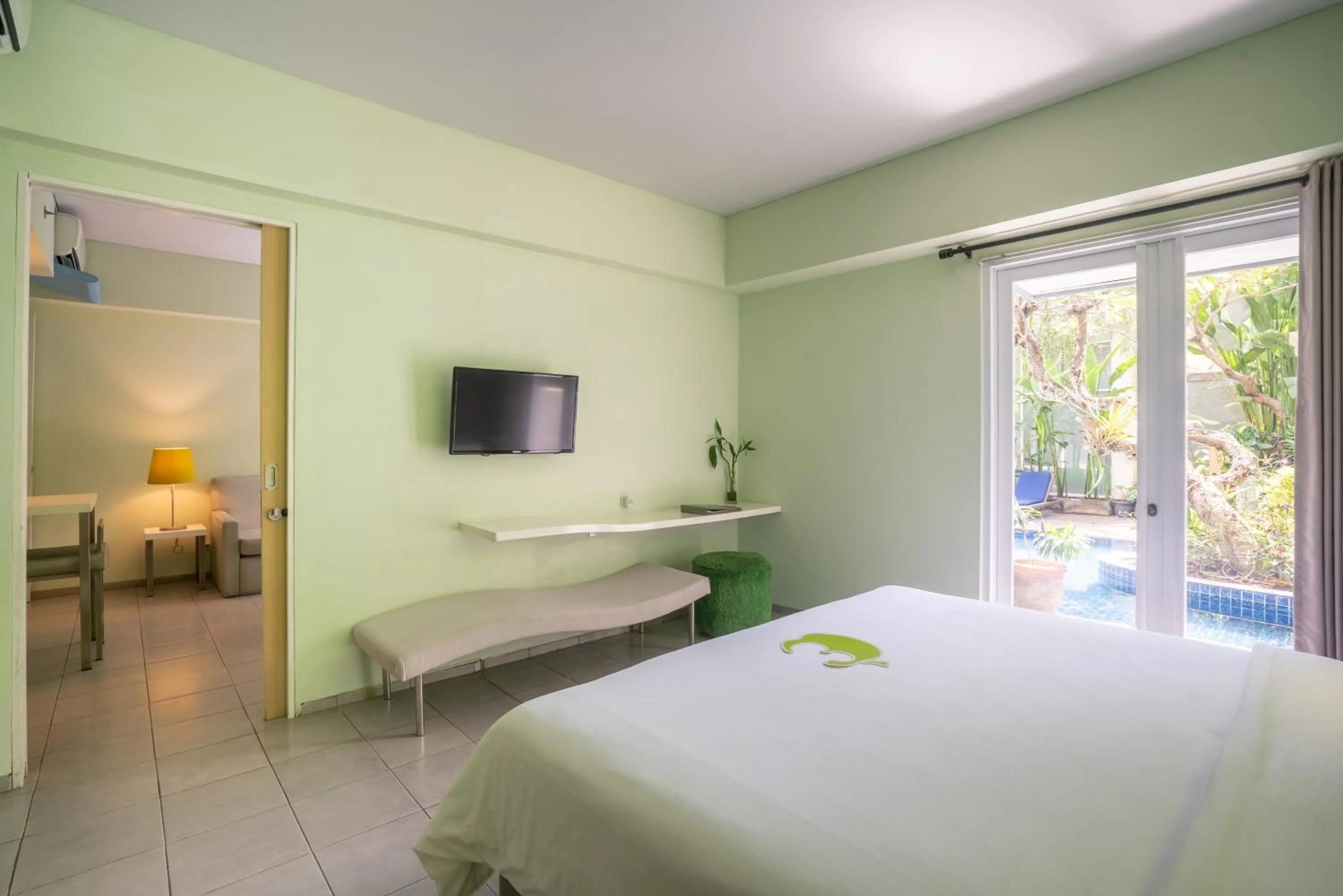 Bed in EDEN Hotel Kuta Bali