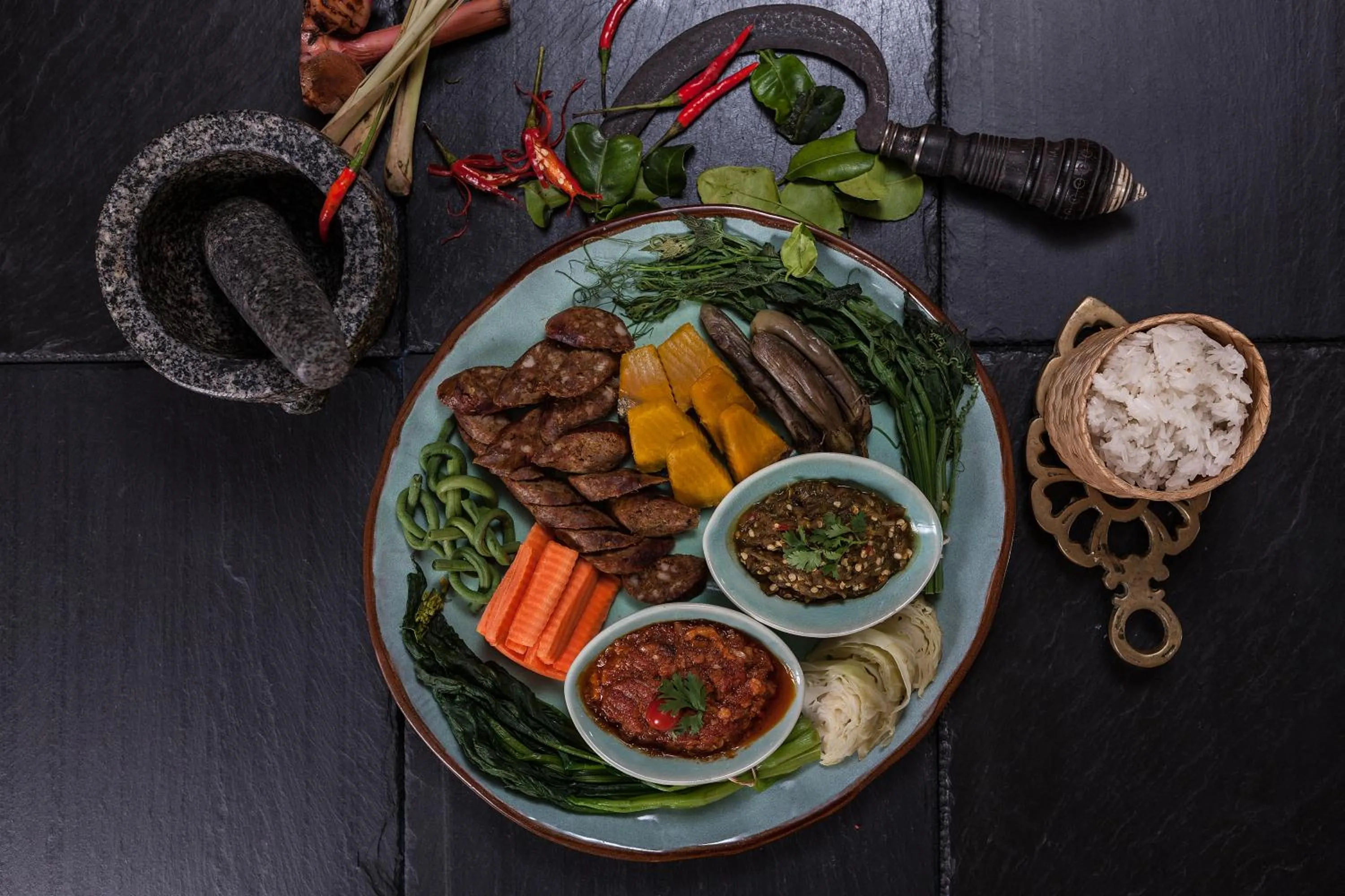 Food close-up in Howie's HomeStay