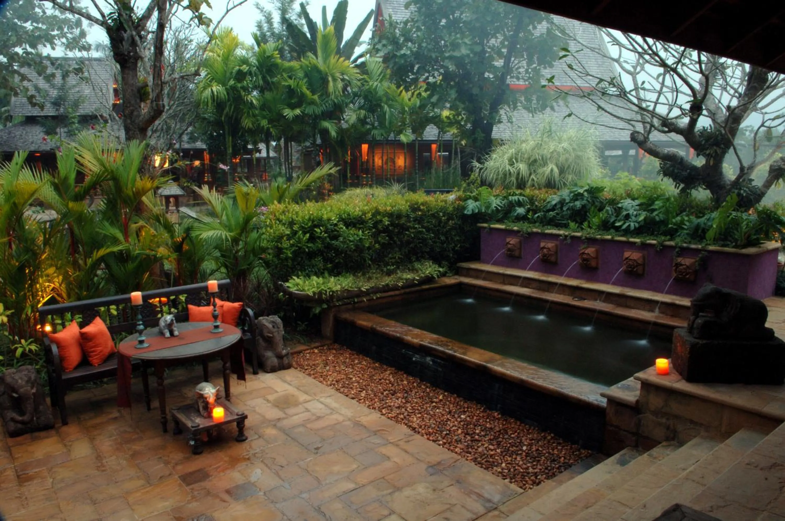 Patio in Howie's HomeStay