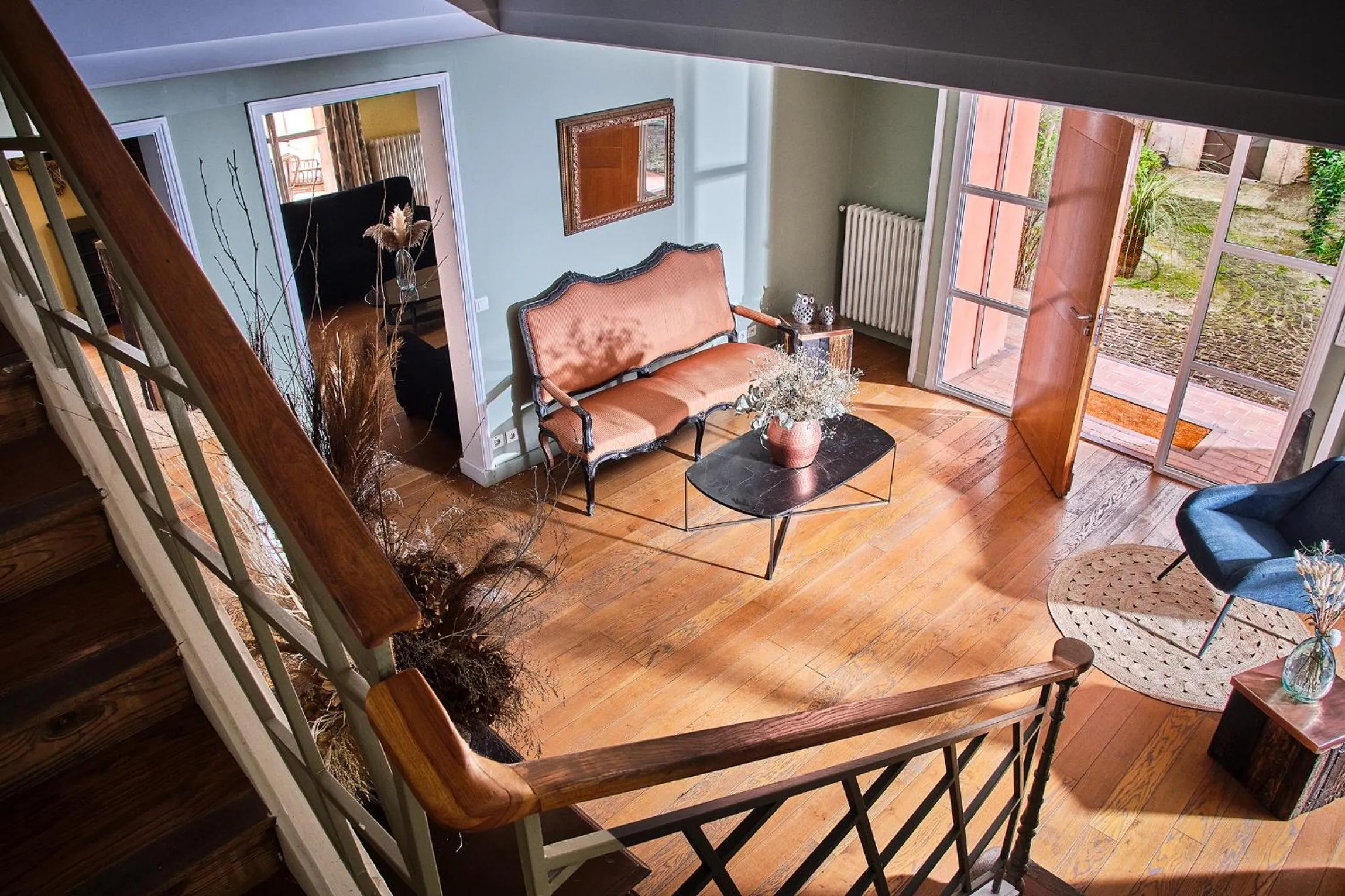 Living room in Le Pigonnet - Esprit de France