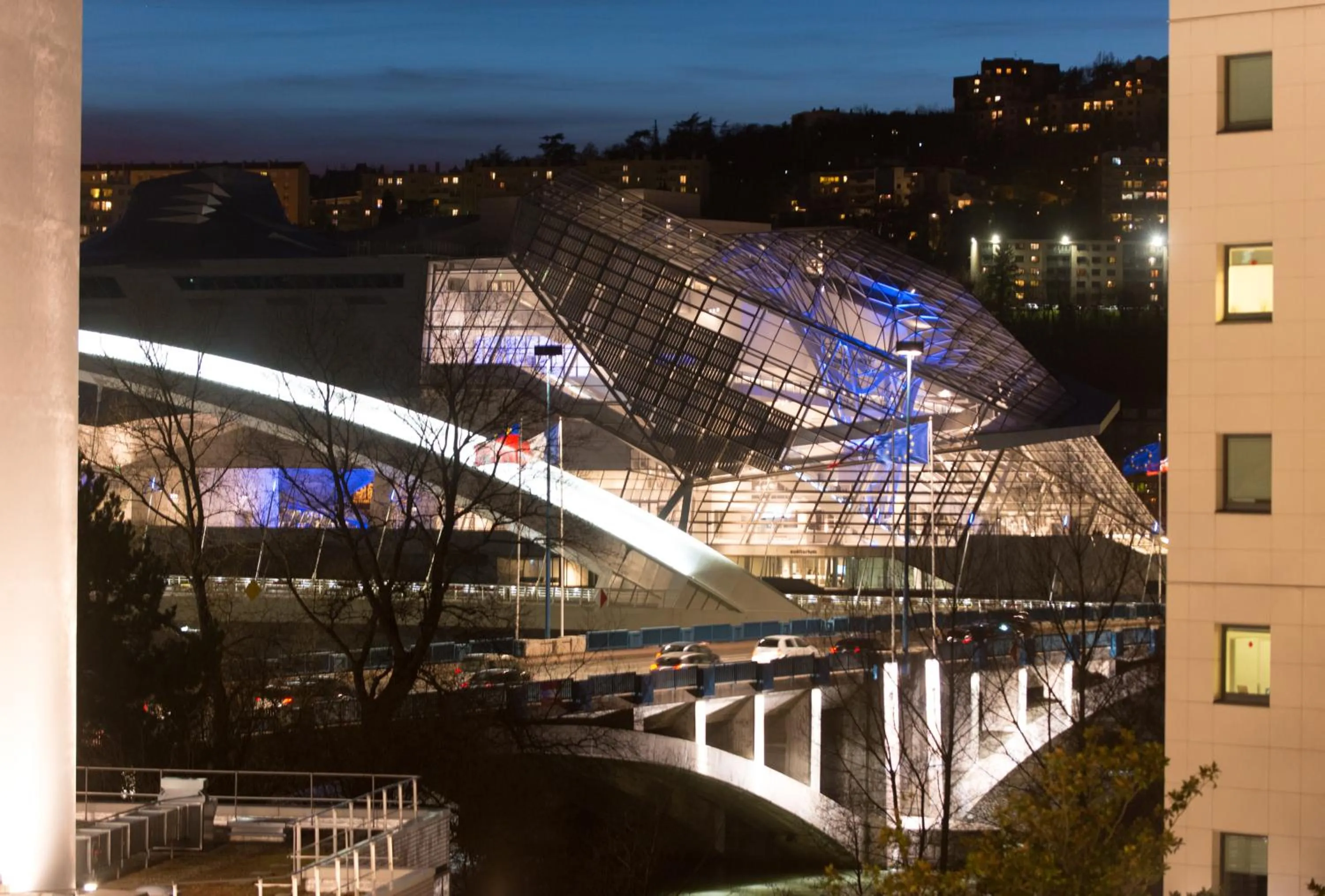 Nearby landmark in ibis Lyon Gerland Musée des Confluences
