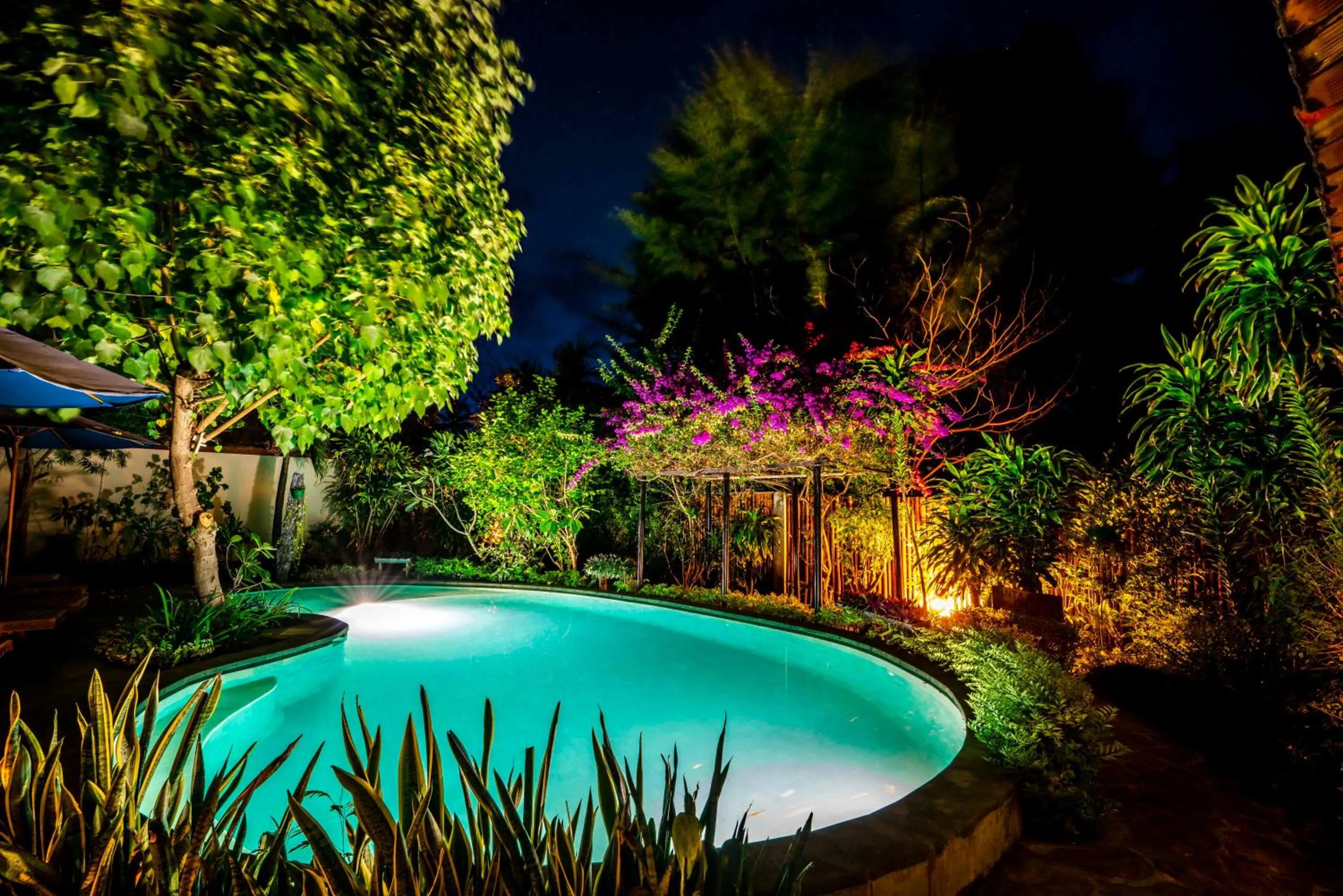 Swimming pool in Manta Dive Gili Air Resort