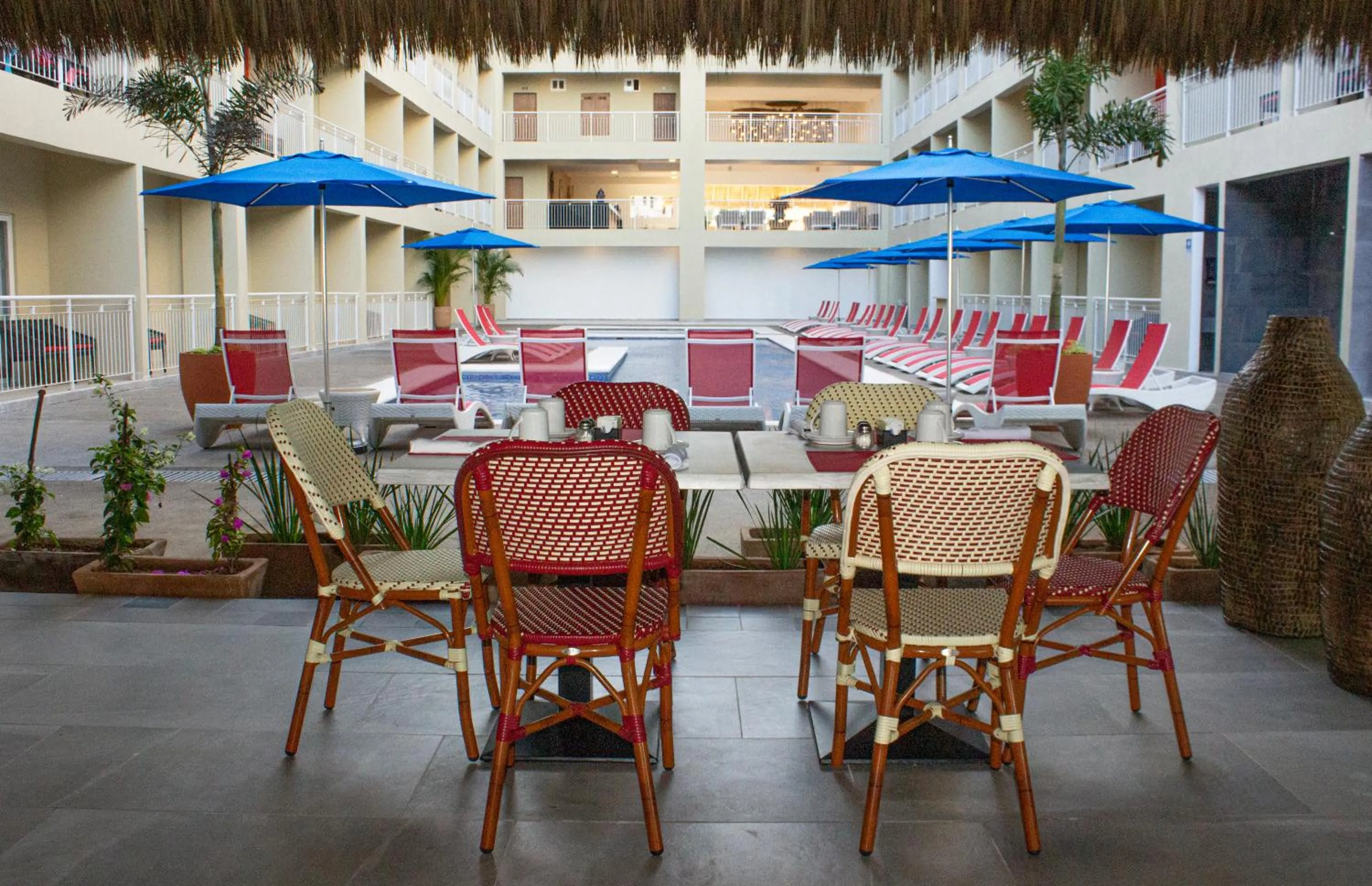 Patio in Decameron Isla Coral Guayabitos, Ramada All-Inclusive Resort