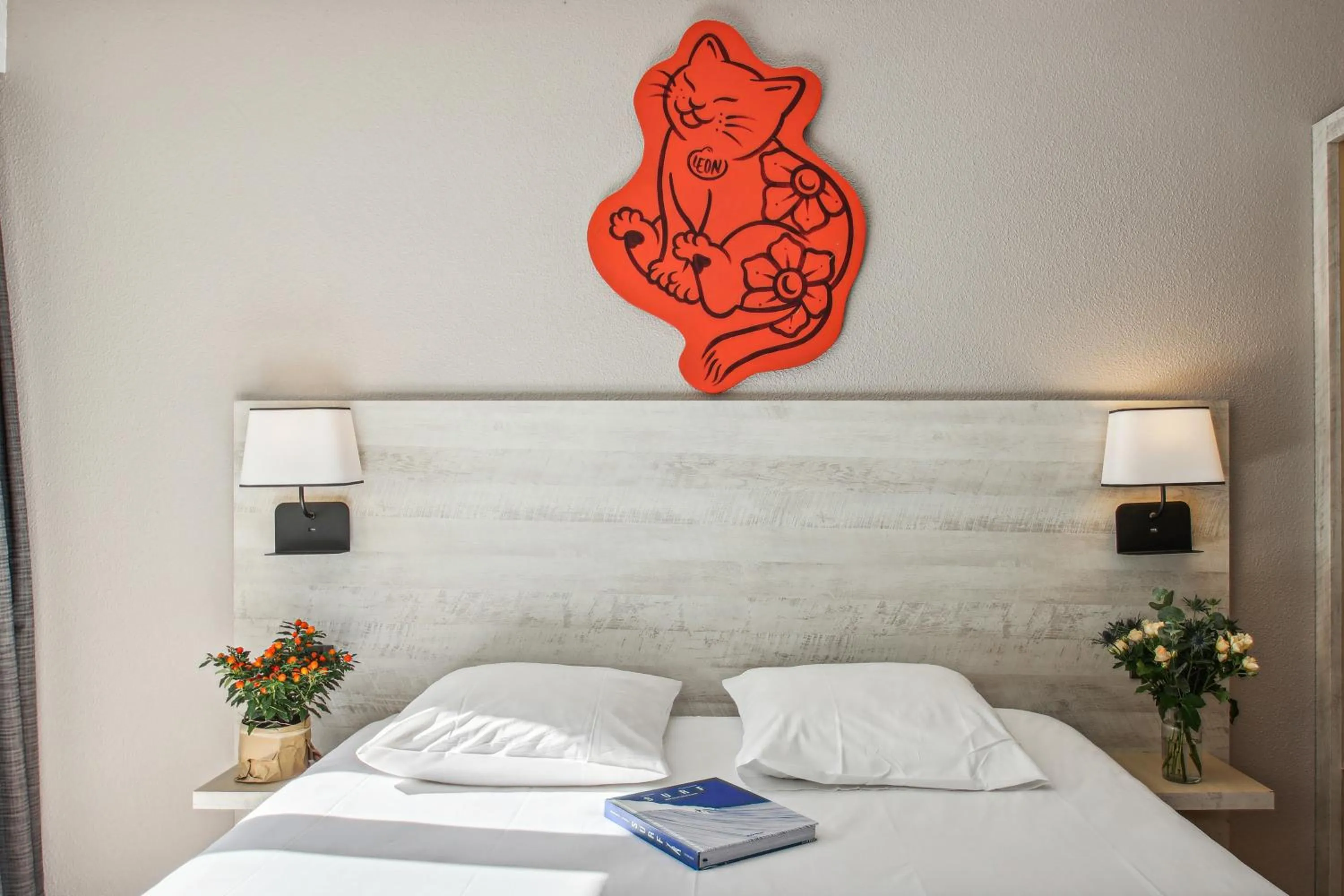 Bed in Escale Oceania Biarritz