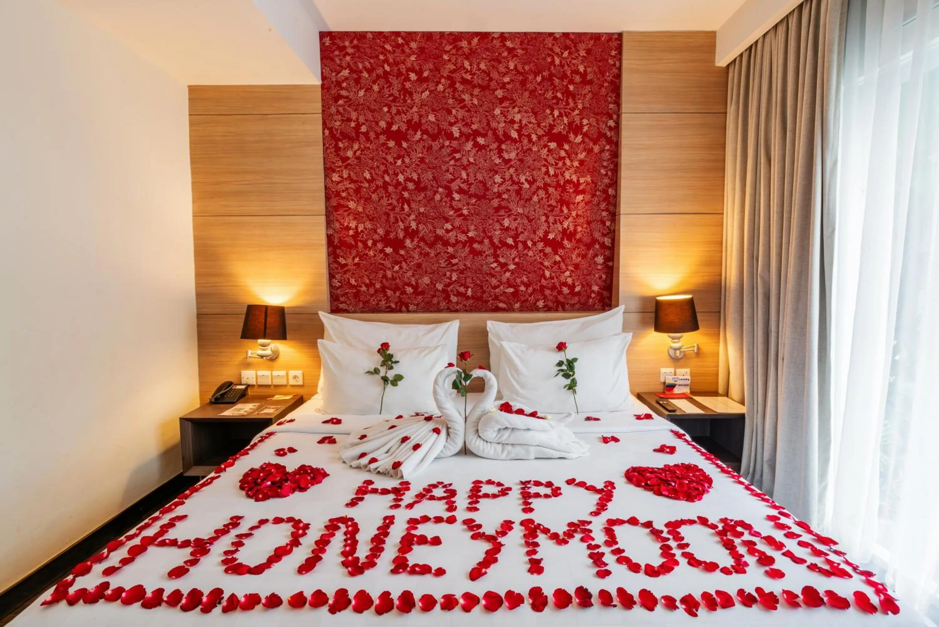 Bedroom, Bed in b Hotel Bali & Spa