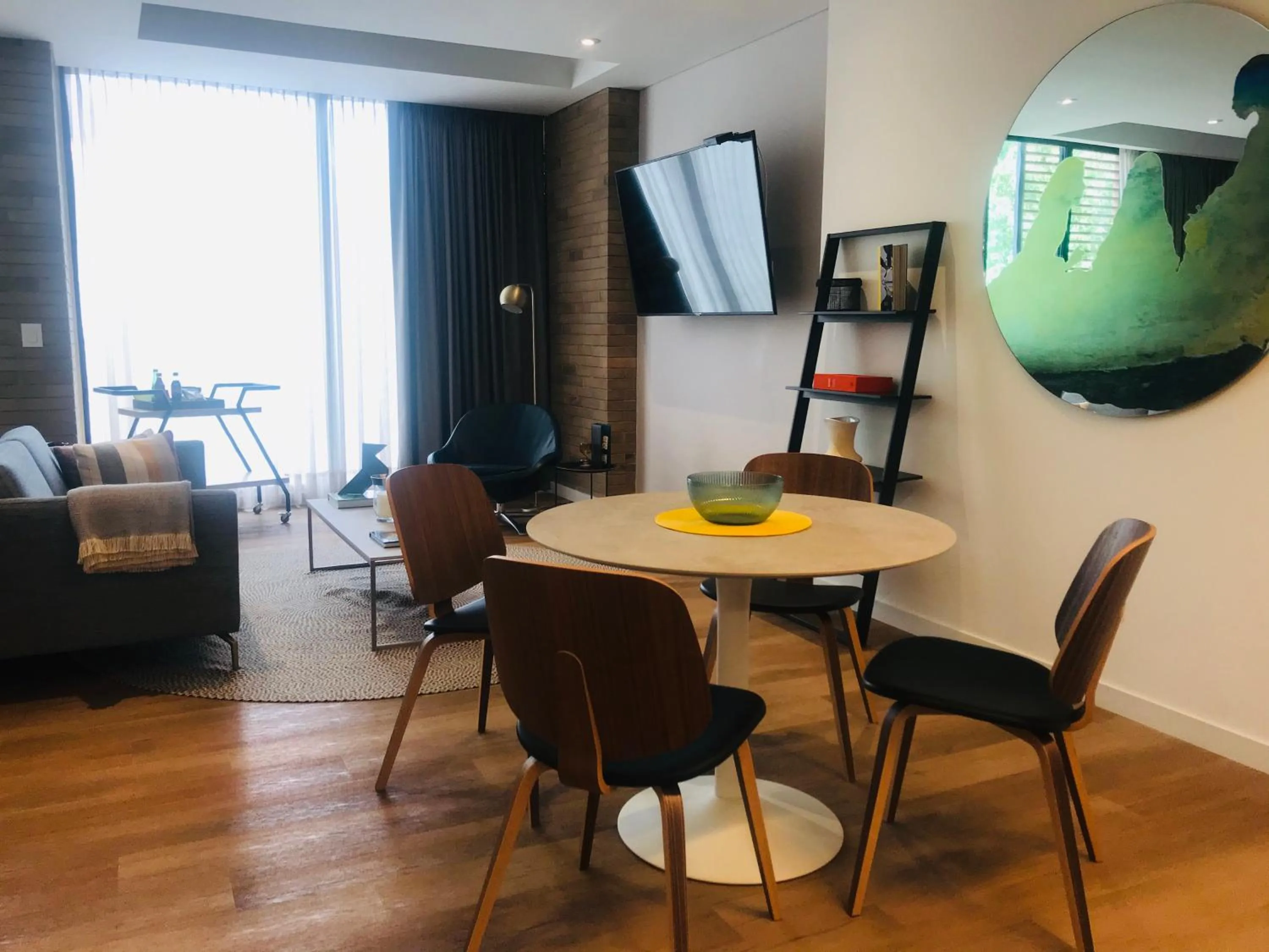 Seating area in Cassa Luxury Homes