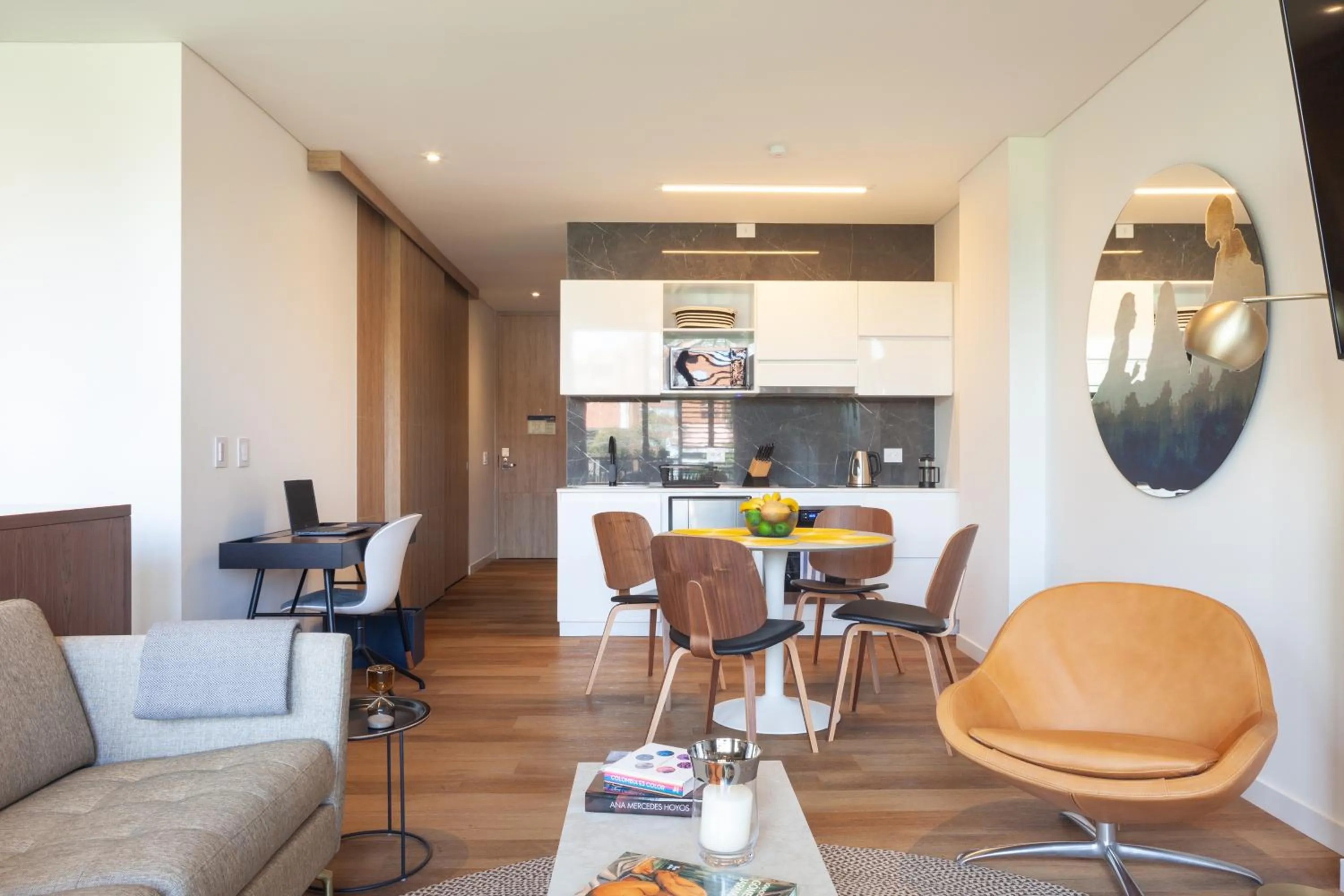 Seating area in Cassa Luxury Homes