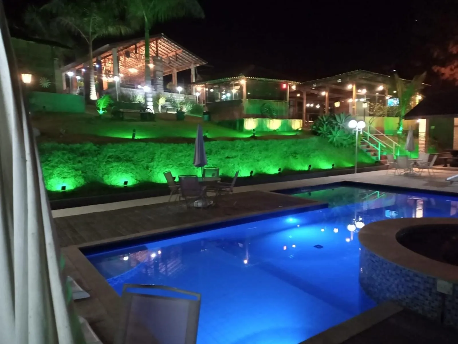 Swimming pool in Chalés Marinelli em São Roque