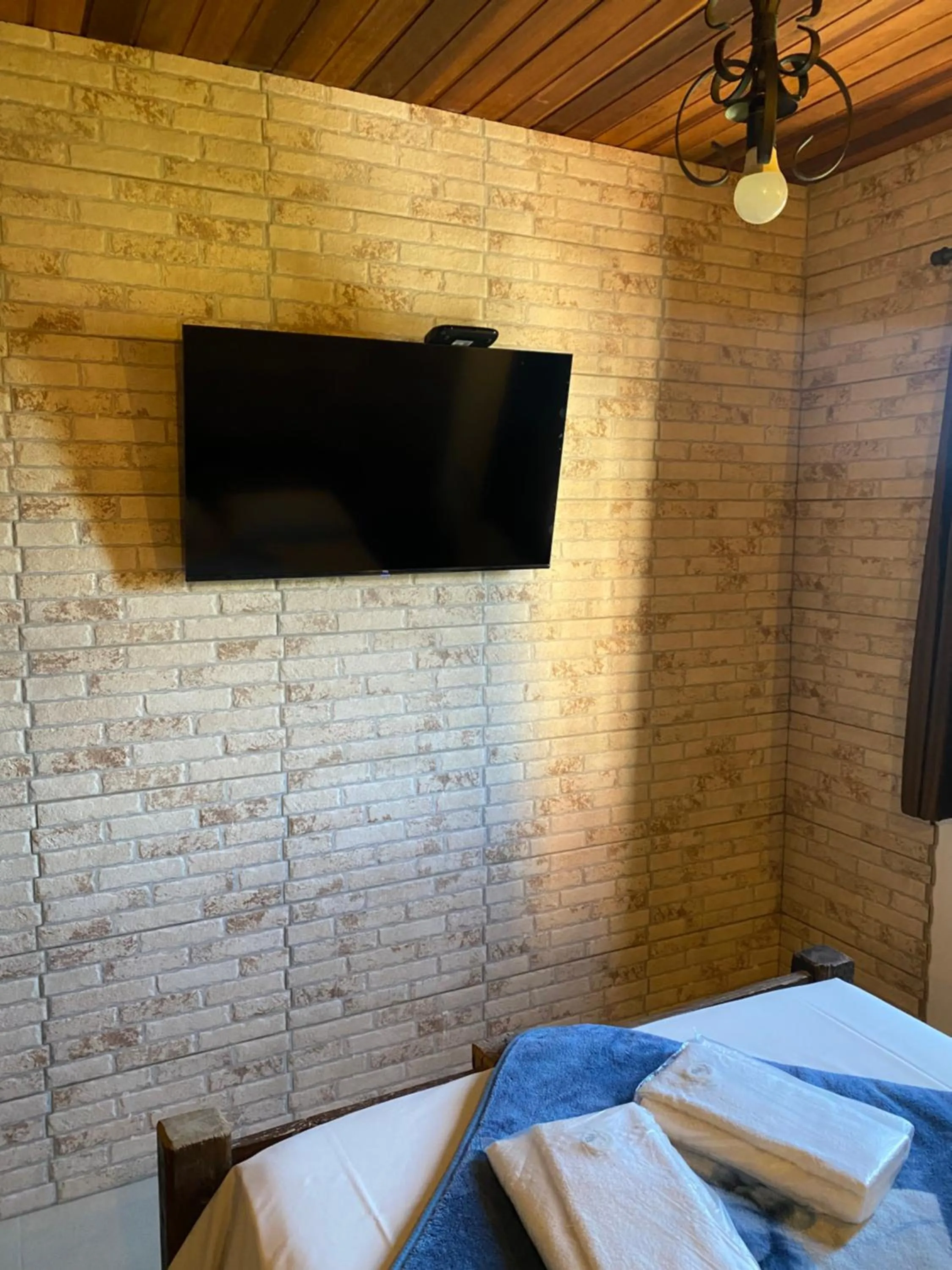 Bed in Chalés Marinelli em São Roque