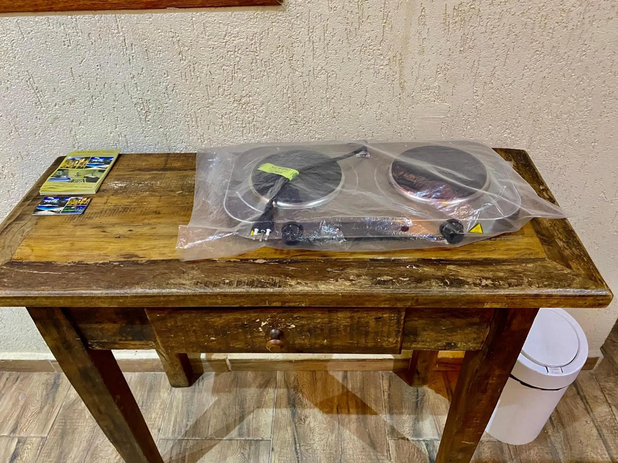 Kitchen or kitchenette in Chalés Marinelli em São Roque