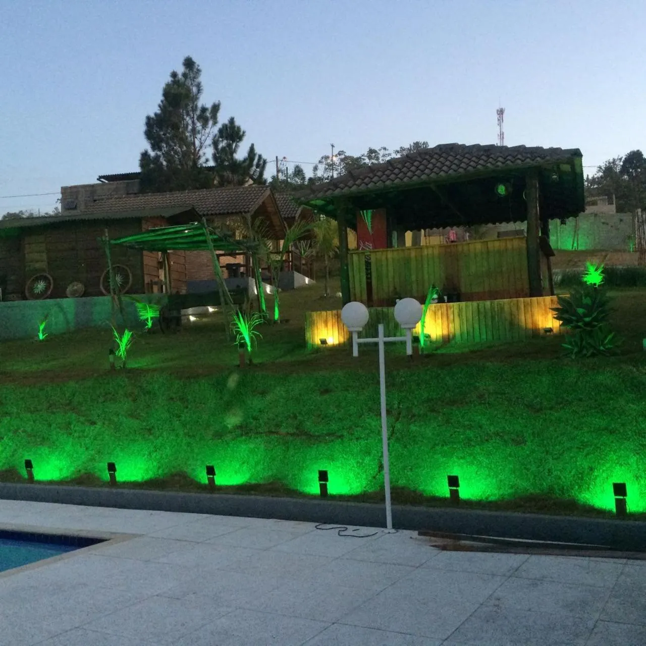 Garden view in Chalés Marinelli em São Roque