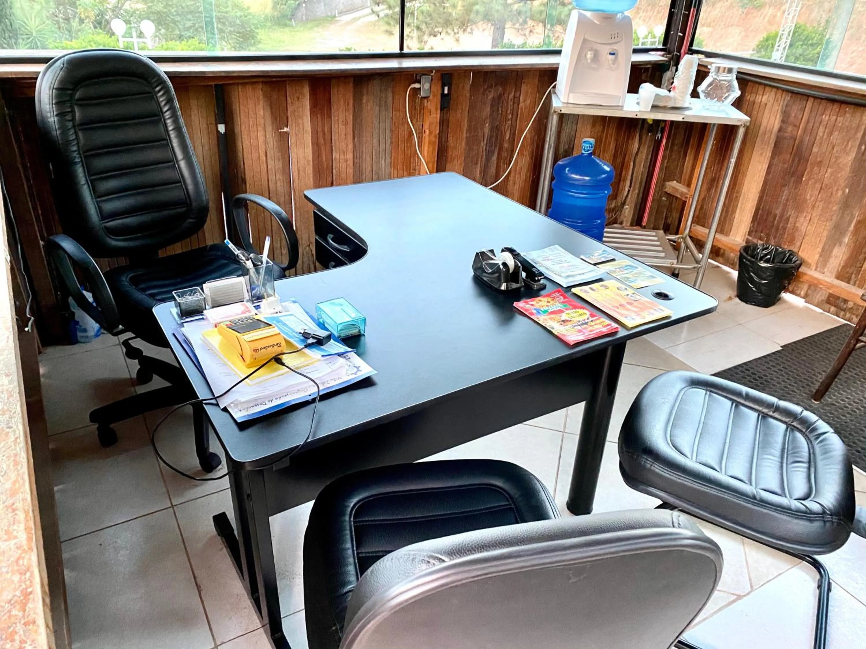 Lobby or reception in Chalés Marinelli em São Roque