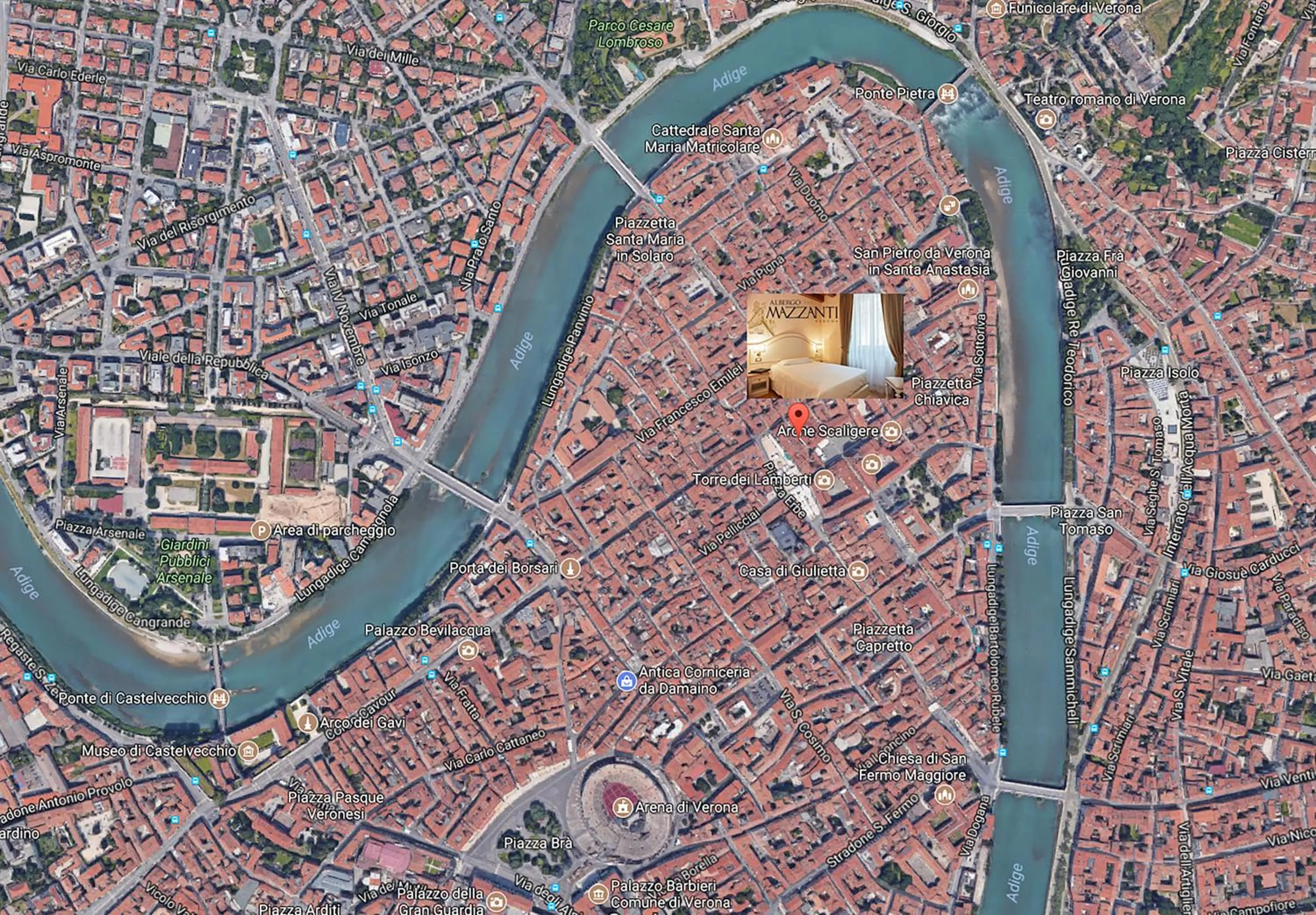 Neighbourhood in Albergo Mazzanti