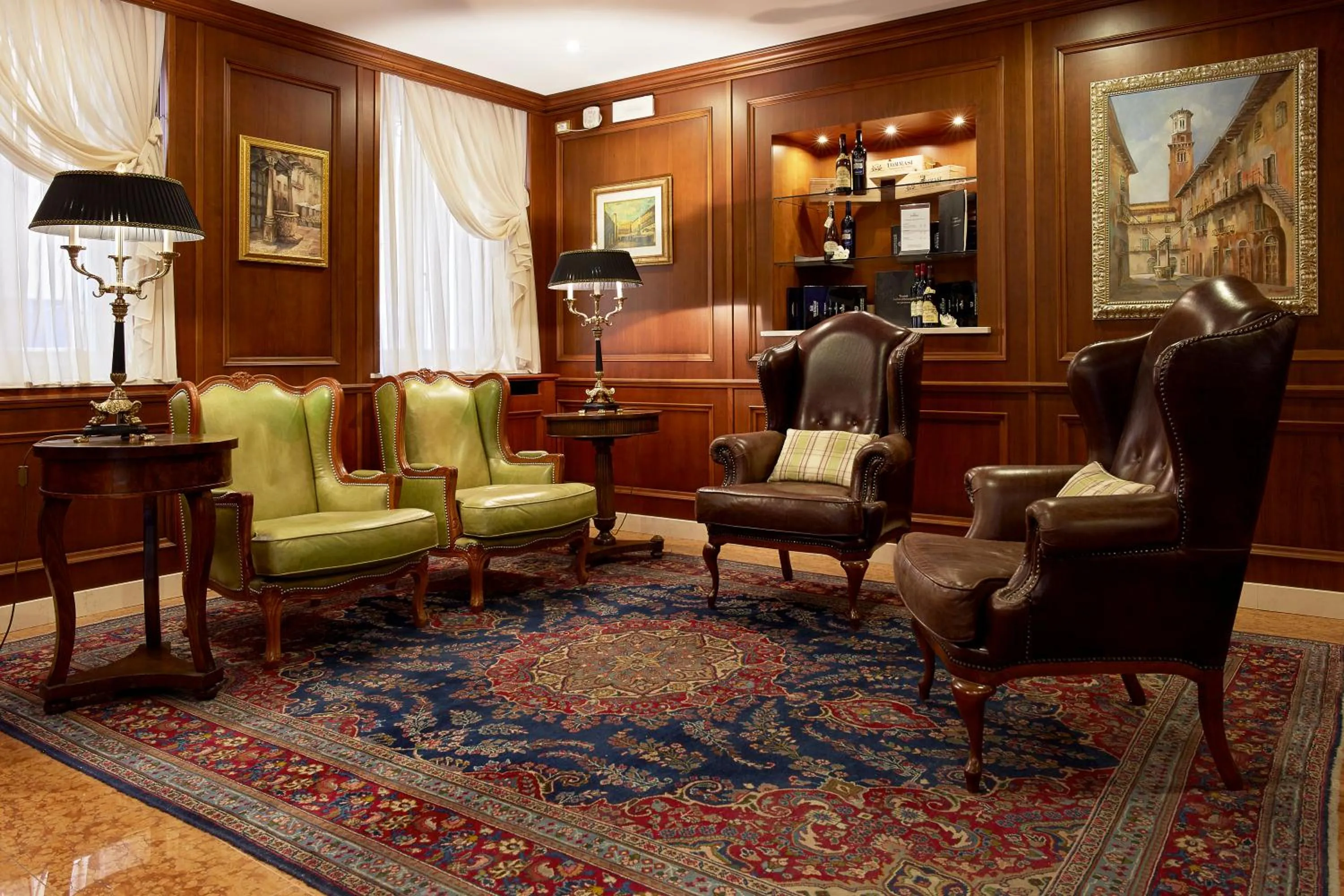 Lobby or reception in Albergo Mazzanti