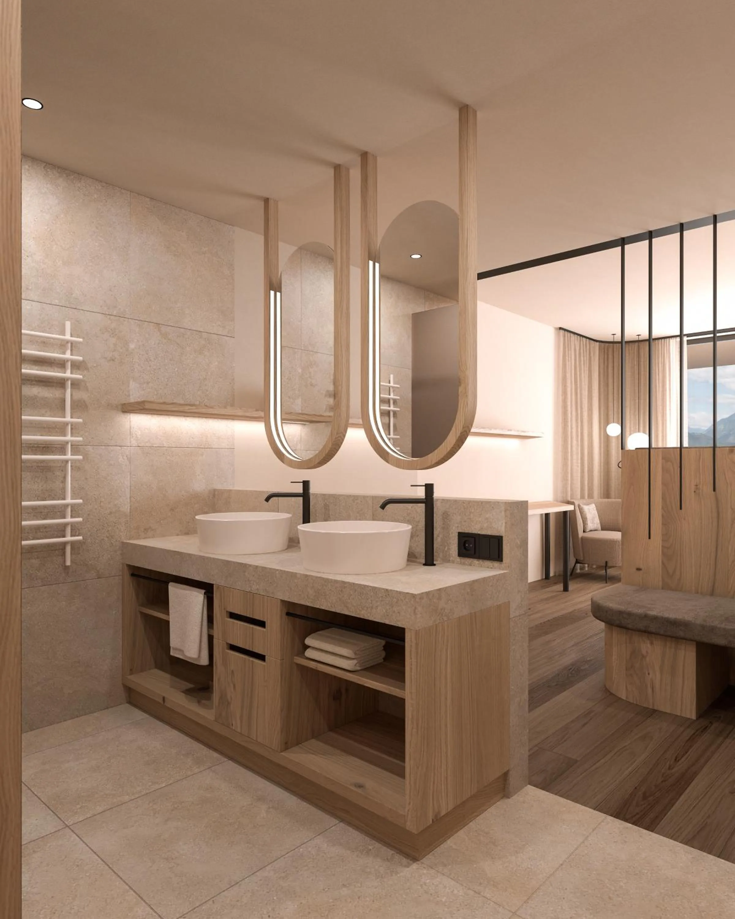 Bathroom in Hotel Schlosswirt