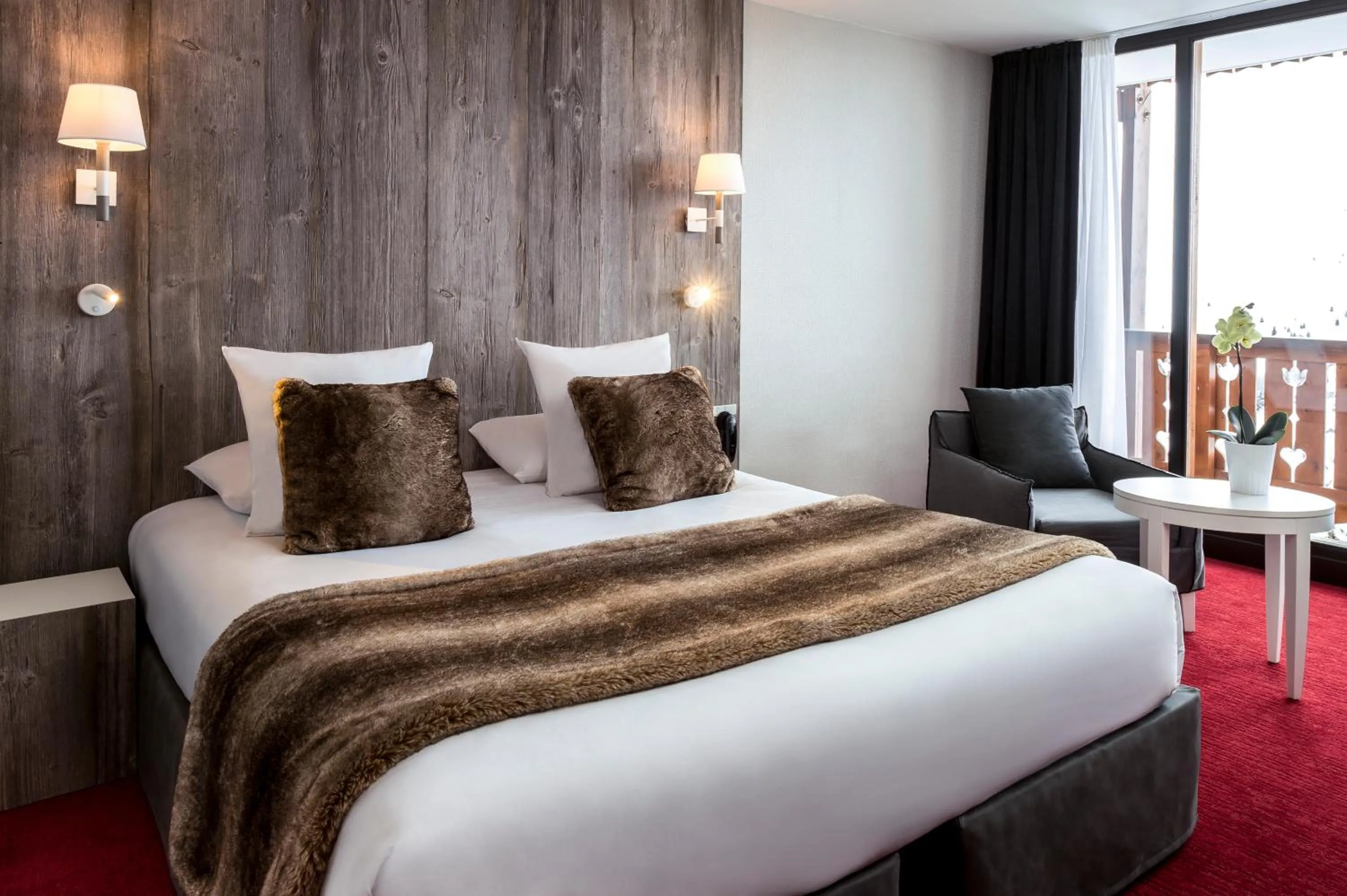 Bedroom, Bed in Le Pic Blanc