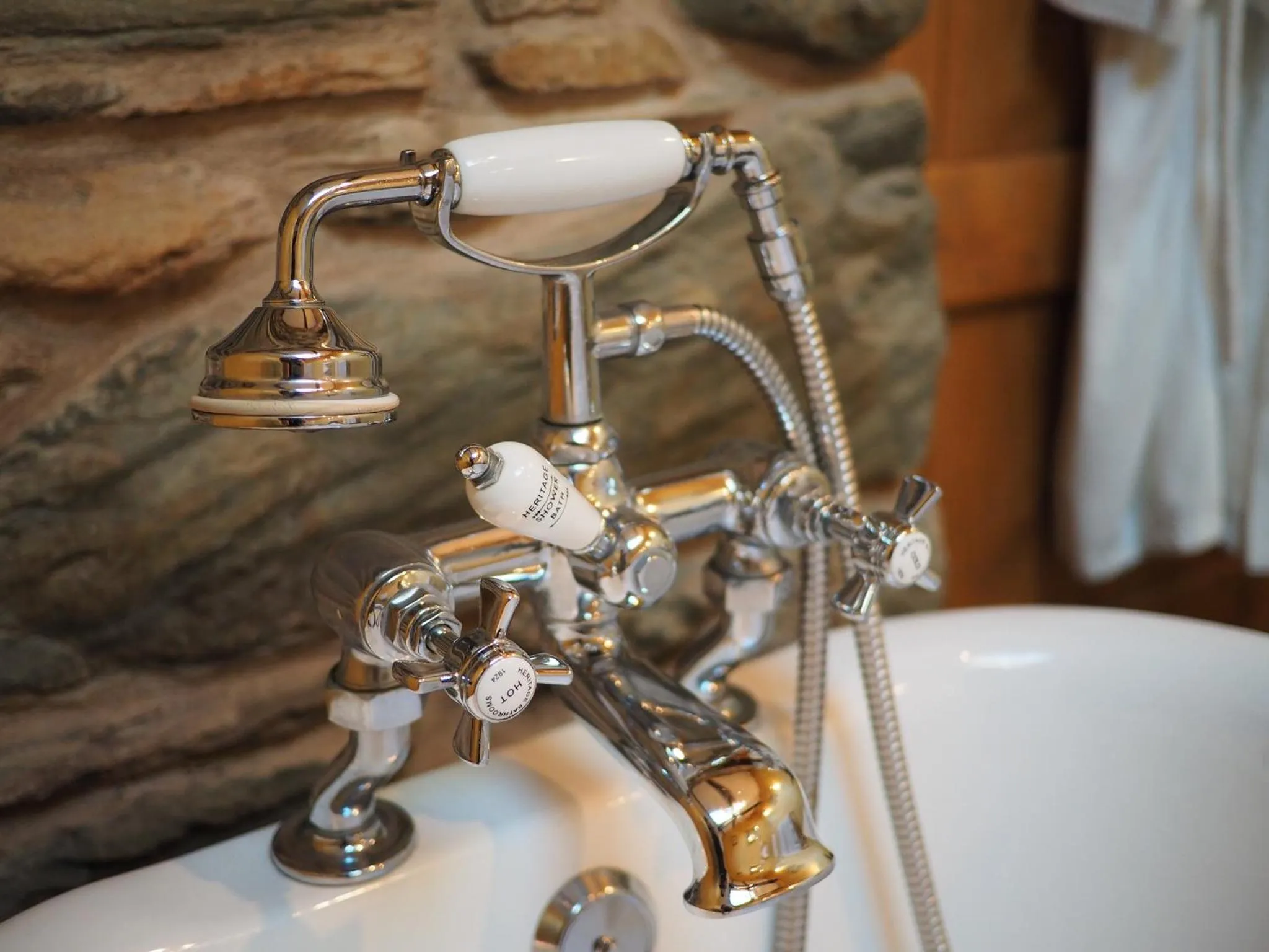 Shower in The Wayside and Whisky Barn