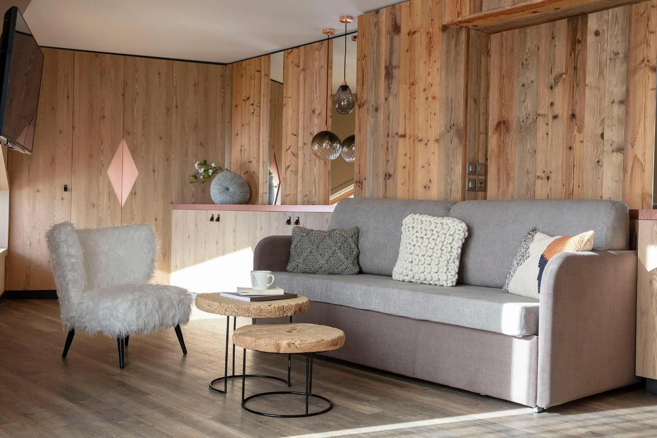 Living room in Grandes Rousses Hotel & Spa