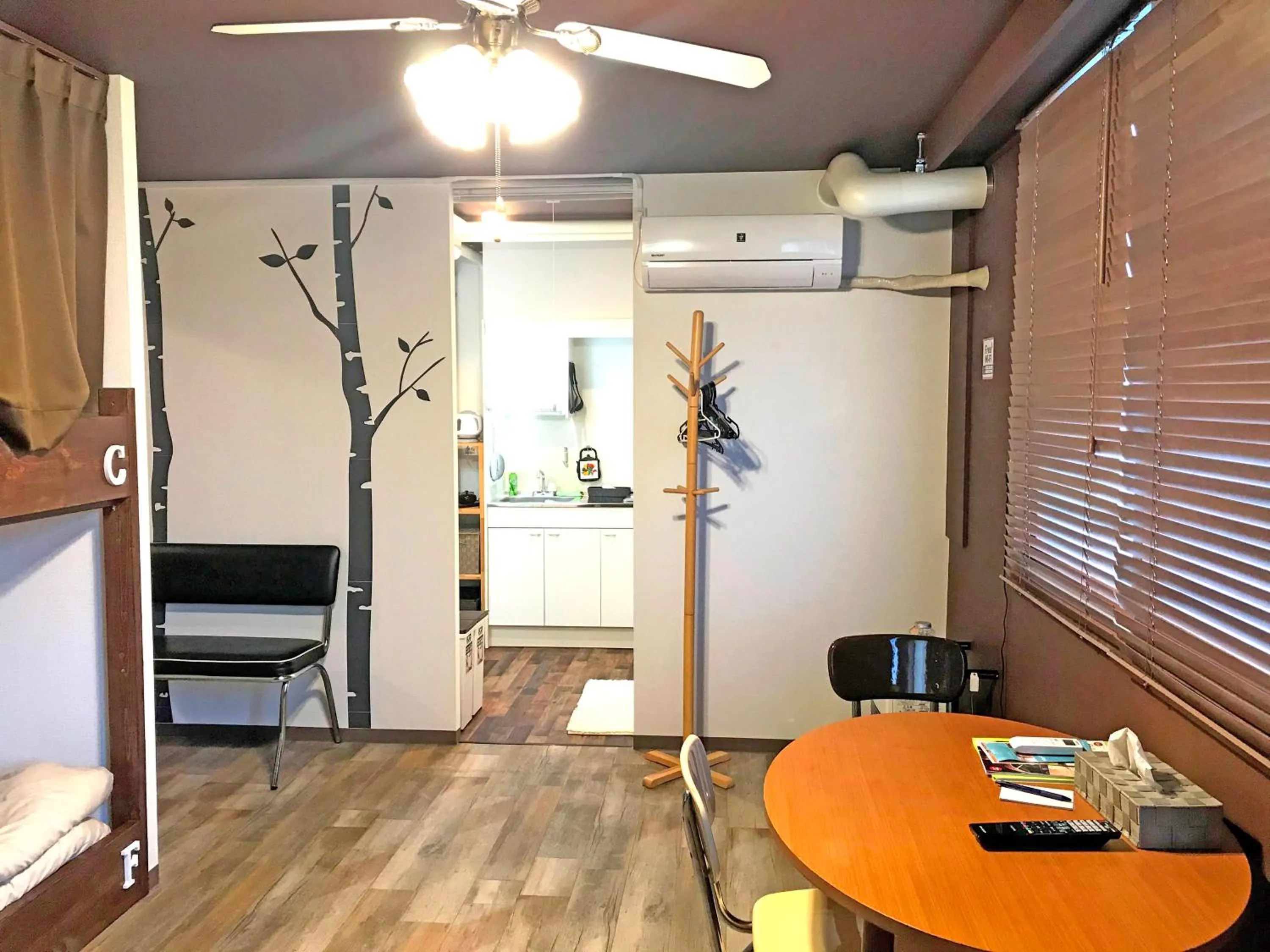 Living room in Clover House Sapporo