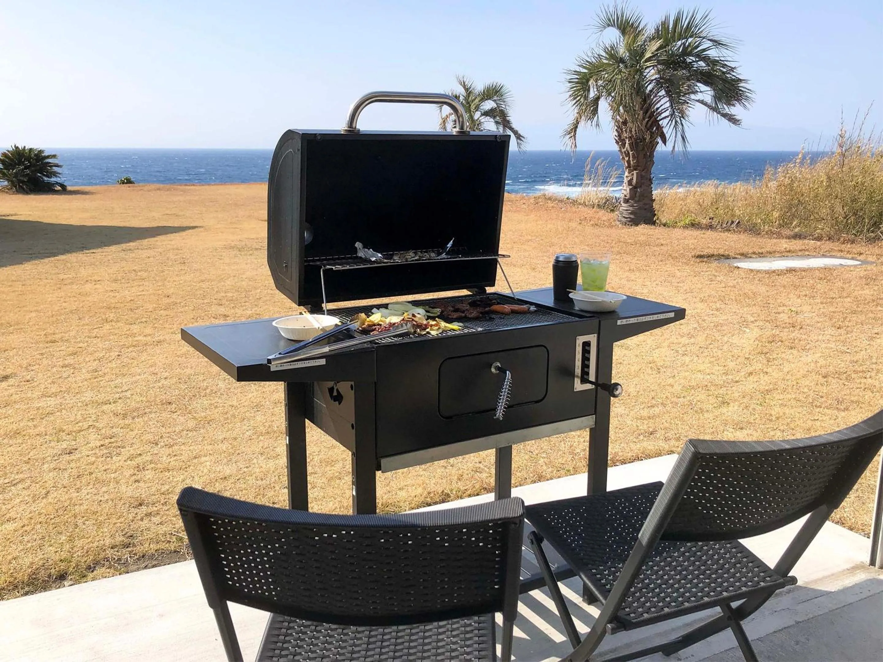 BBQ facilities in Resort villa miko