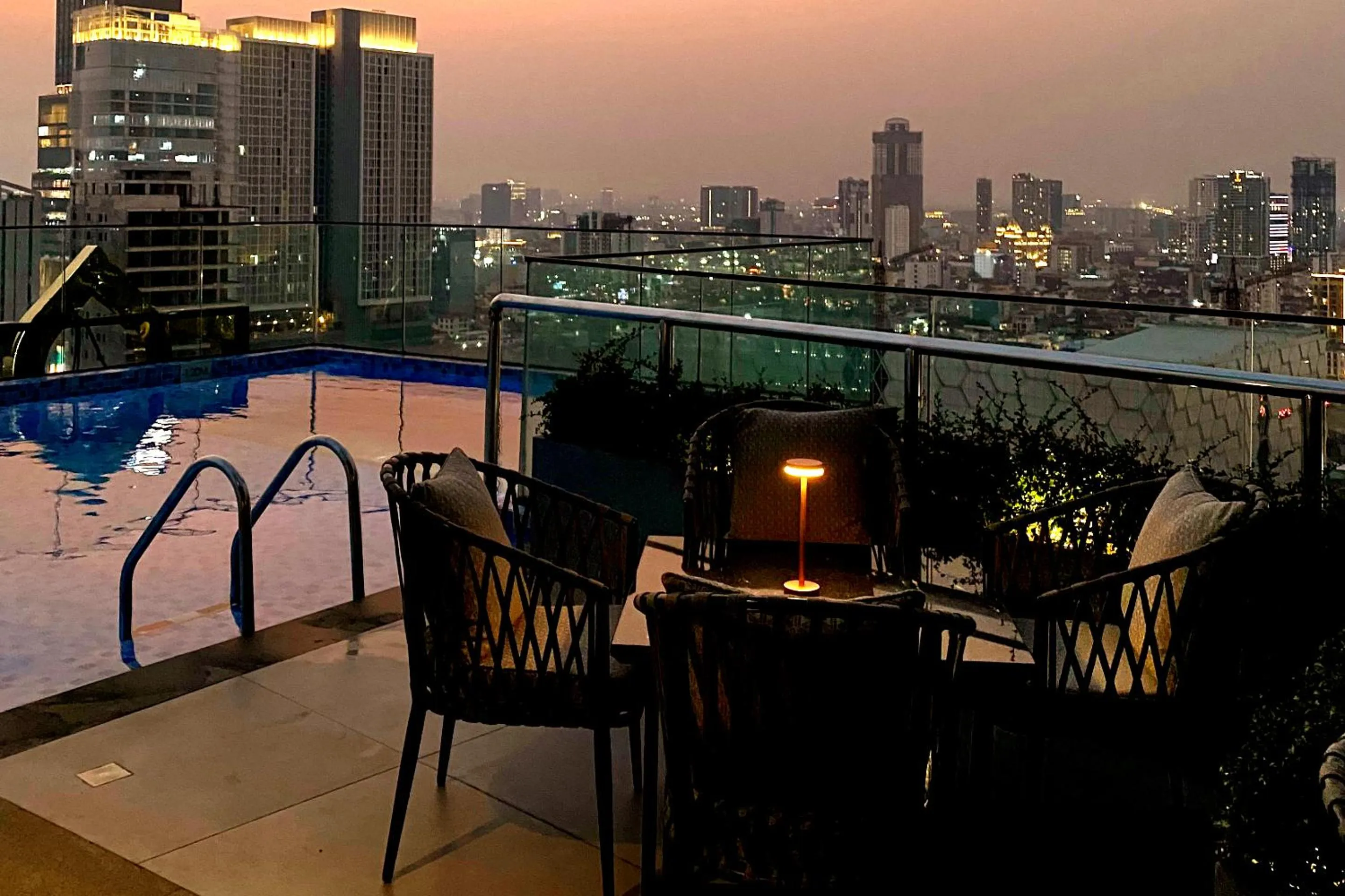 Property building in Luxcity Hotel & Apartment