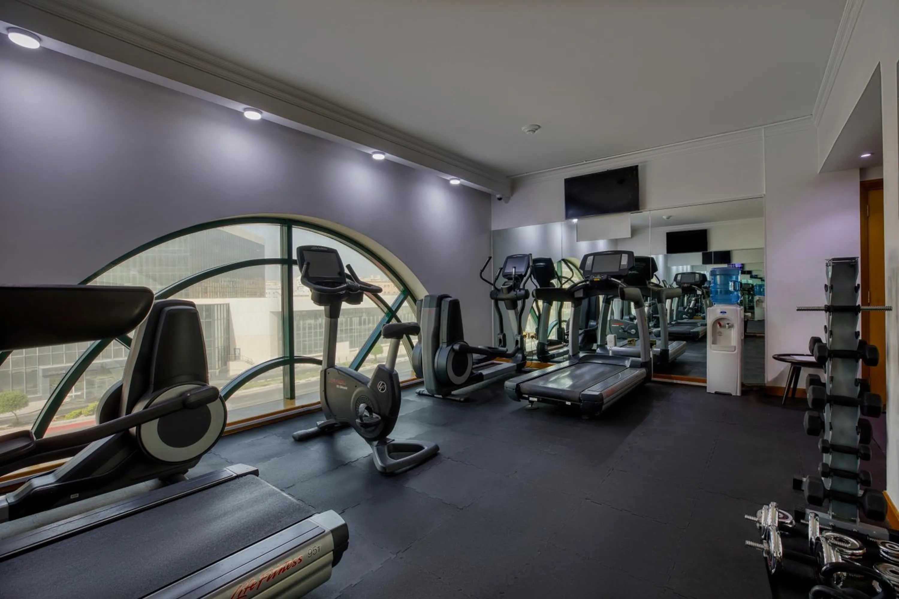 Fitness centre/facilities in Swiss-Belinn Doha