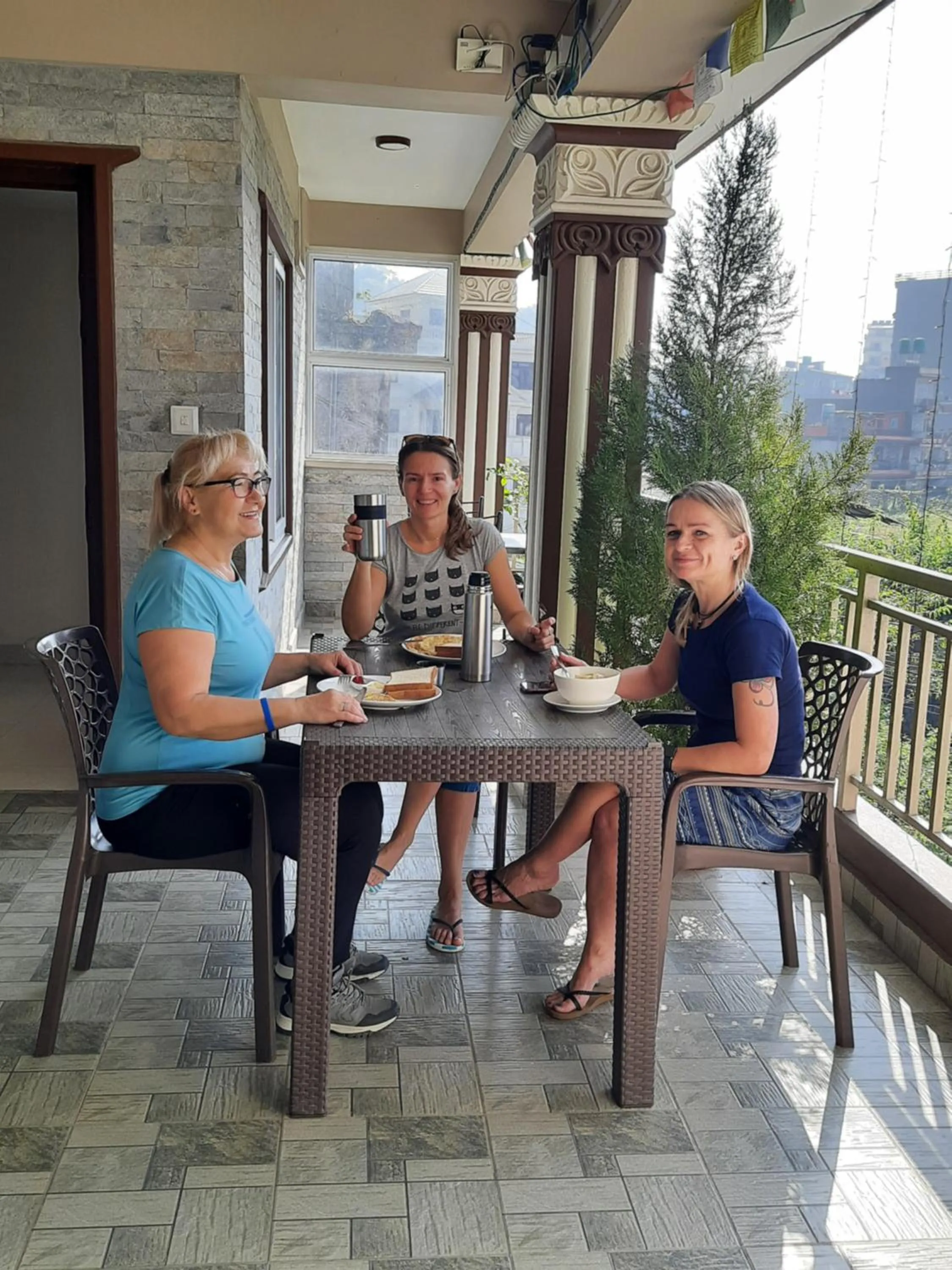 People in Pokhara Tourist Home