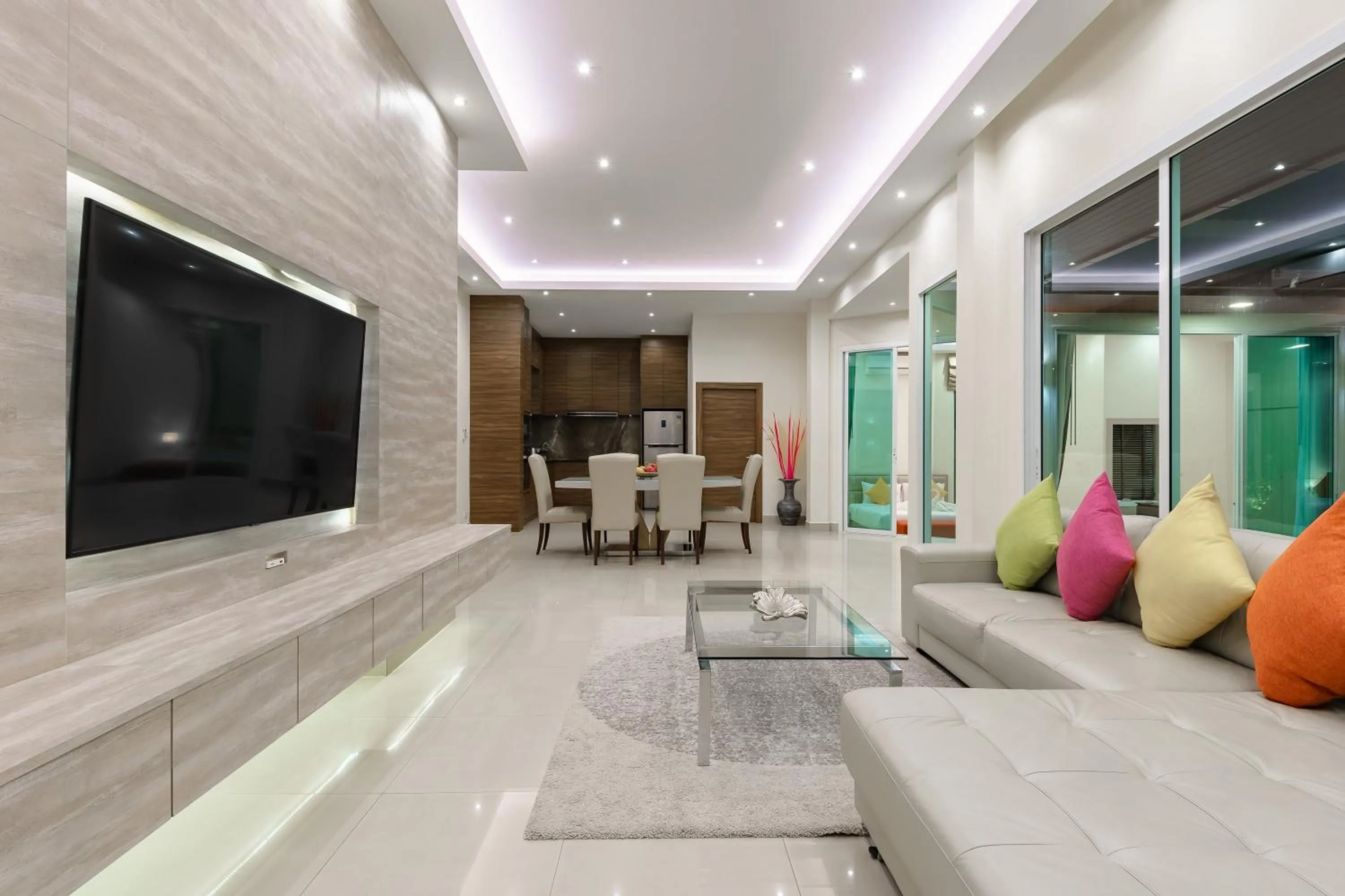 TV and multimedia in Luxury Pool Villa A14 3BR 6-8 Persons