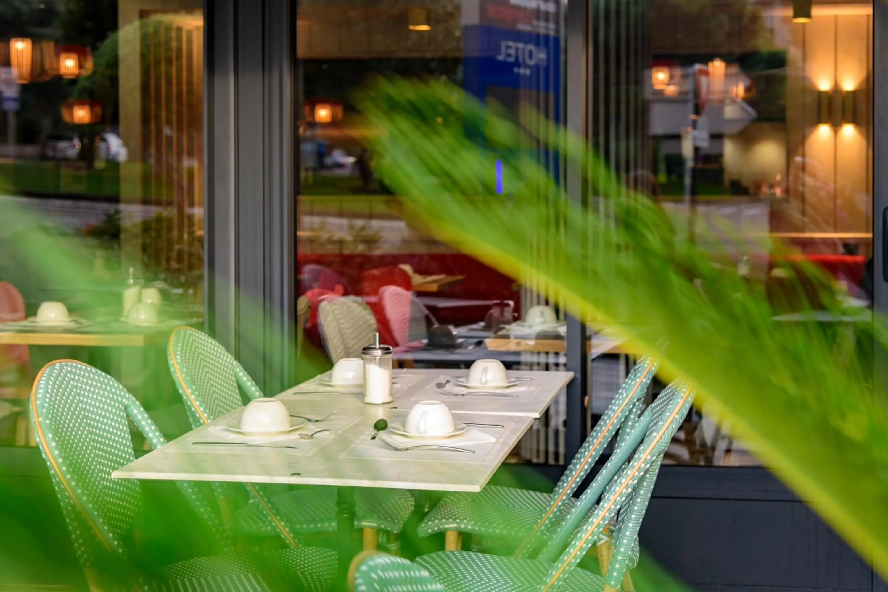 Patio in Best Western Montecristo-Bastia
