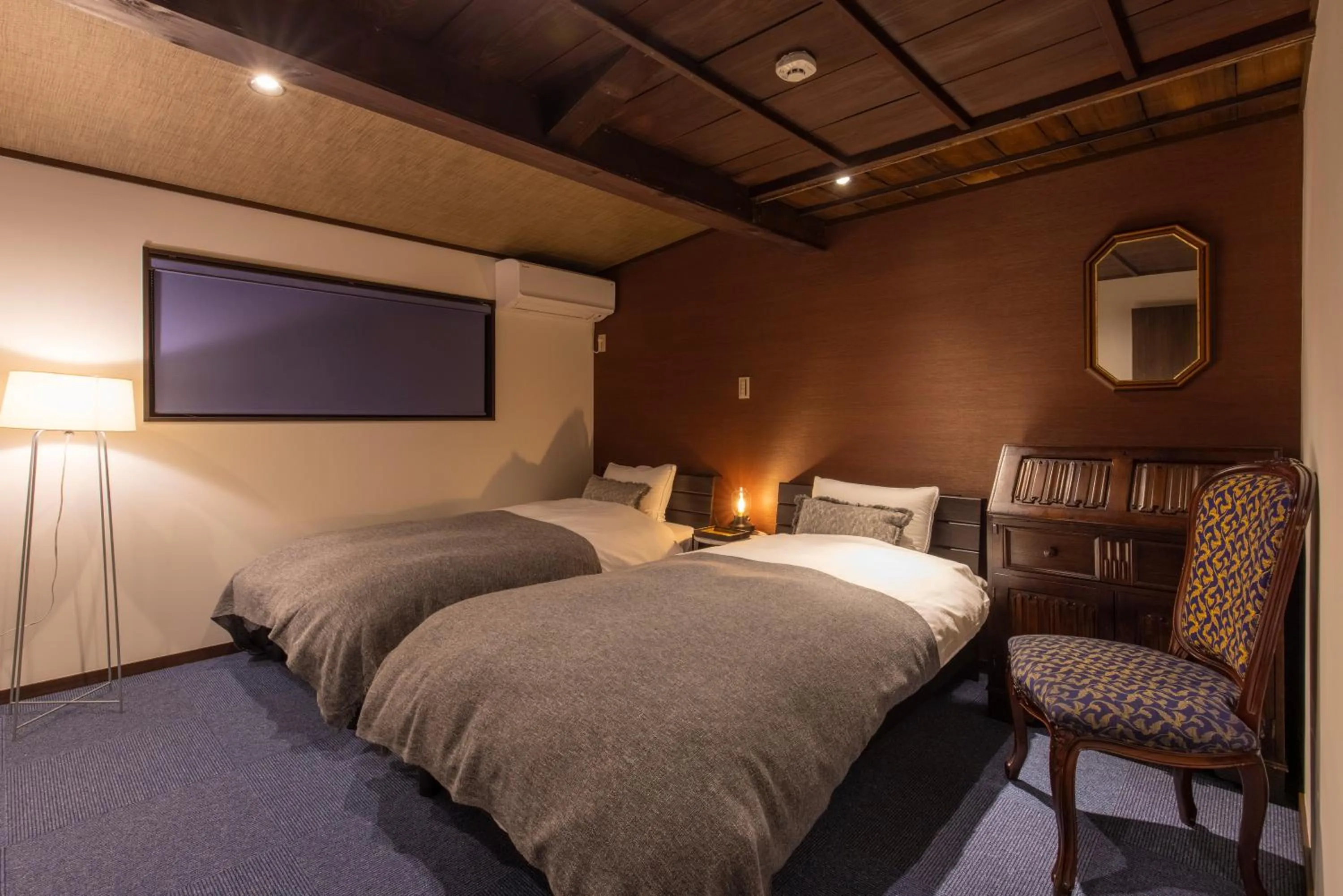 Bed in Wow! KANAZAWA STAY