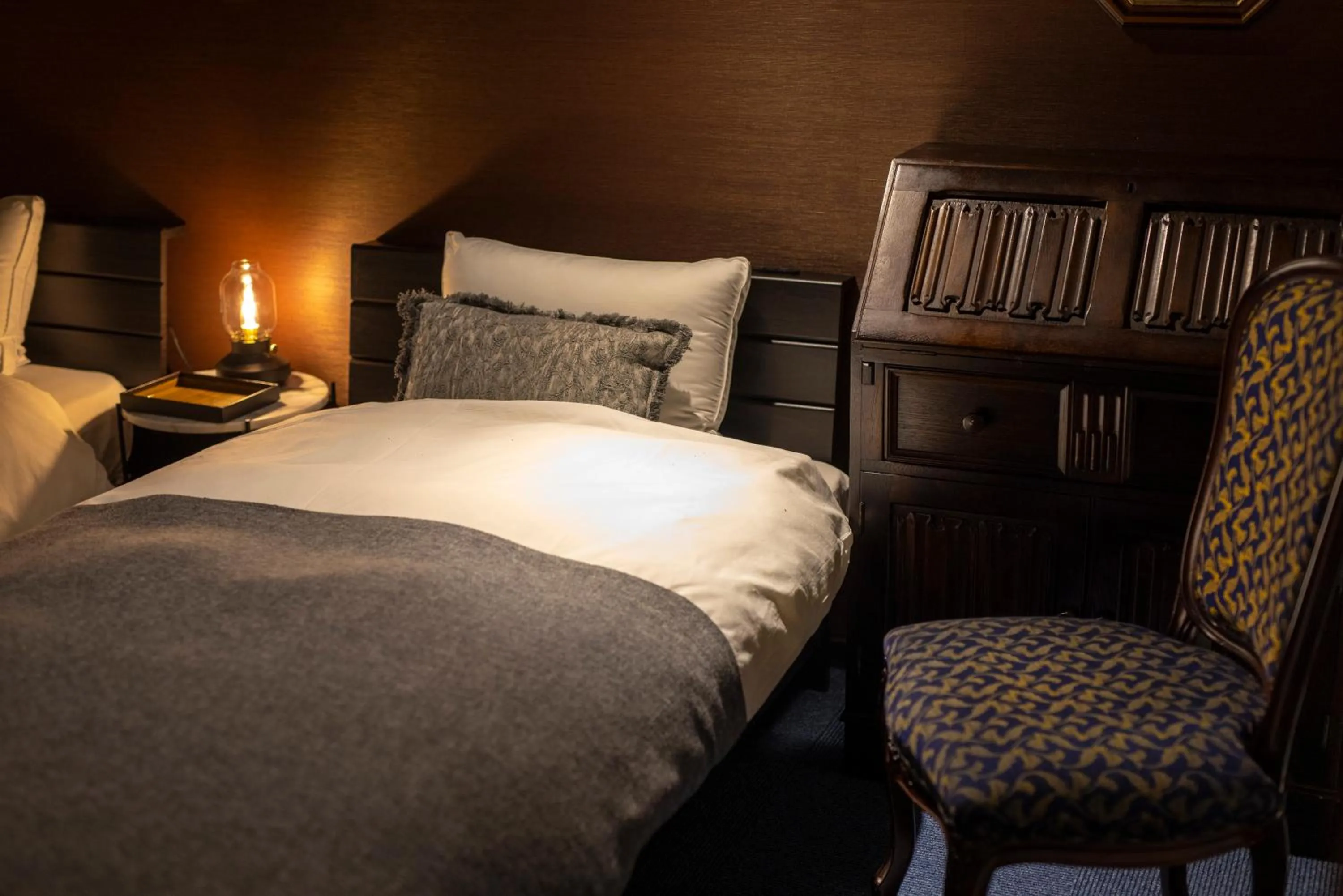 Bed in Wow! KANAZAWA STAY