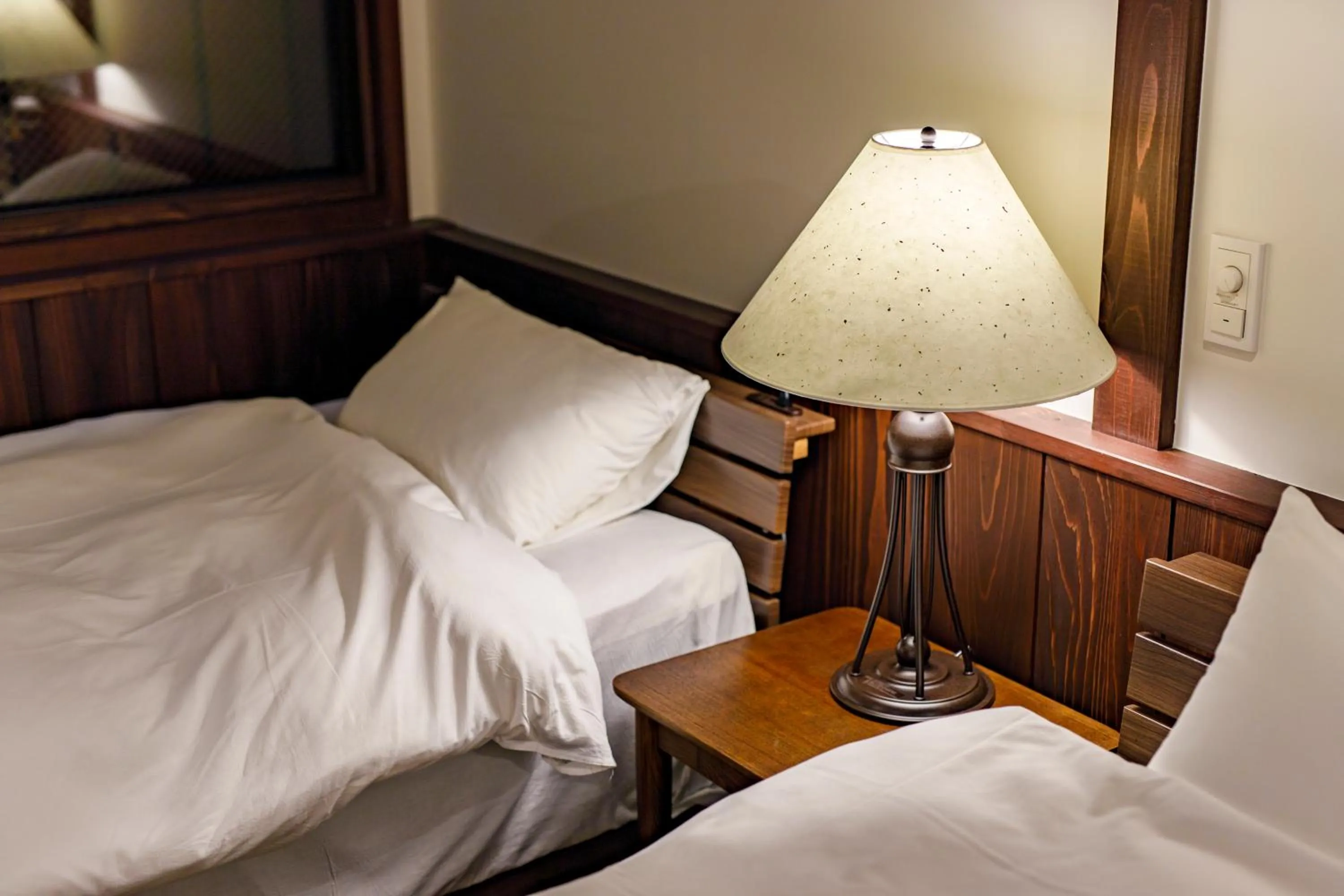 Bed in Wow! KANAZAWA STAY